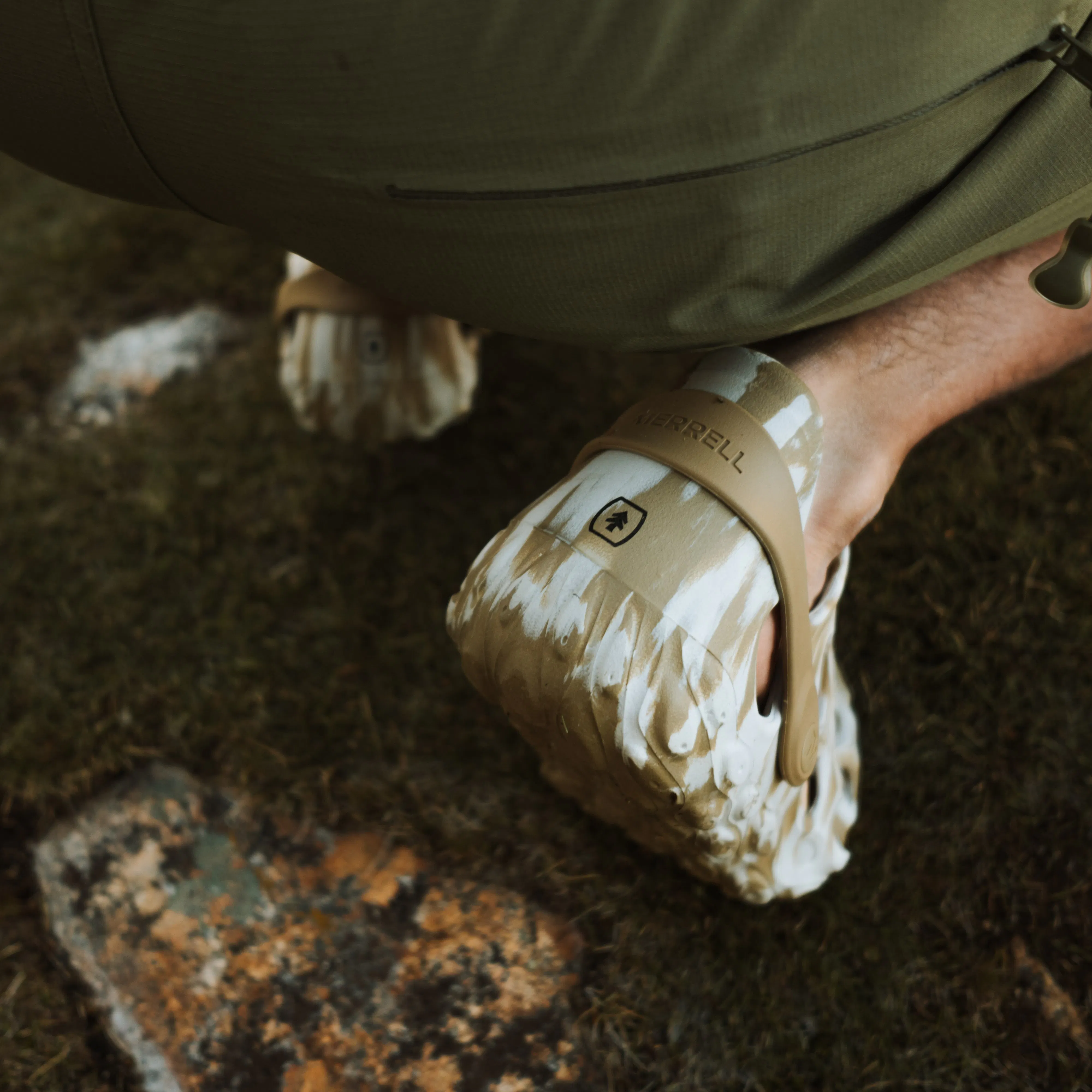 Merrell Huckberry x Merrell Hydro Moc - Coyote/Silver | Sandals Merrell Huckberry x Merrell Hydro Moc - Coyote/Silver | Sandals