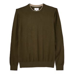 Cashmere Cotton Crew Sweater