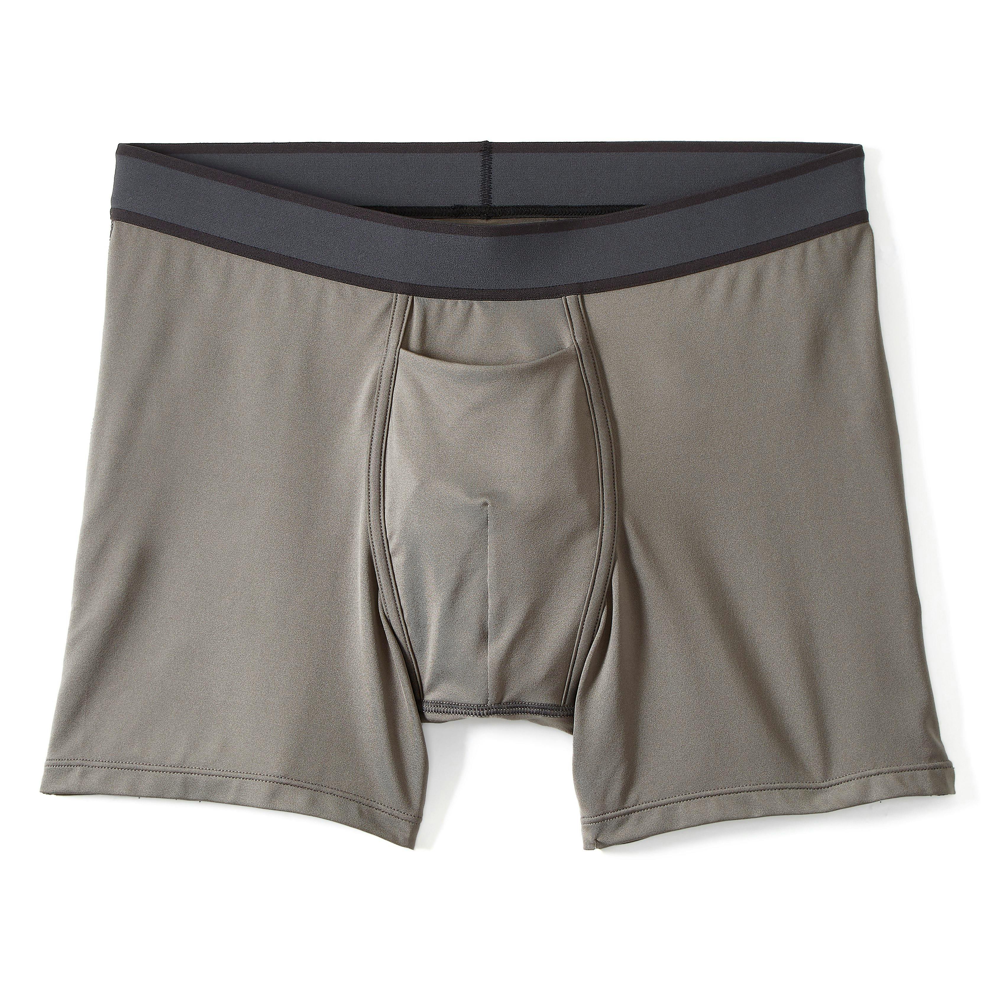 Proof Interval Boxer Briefs - 5 - Grey, Underwear