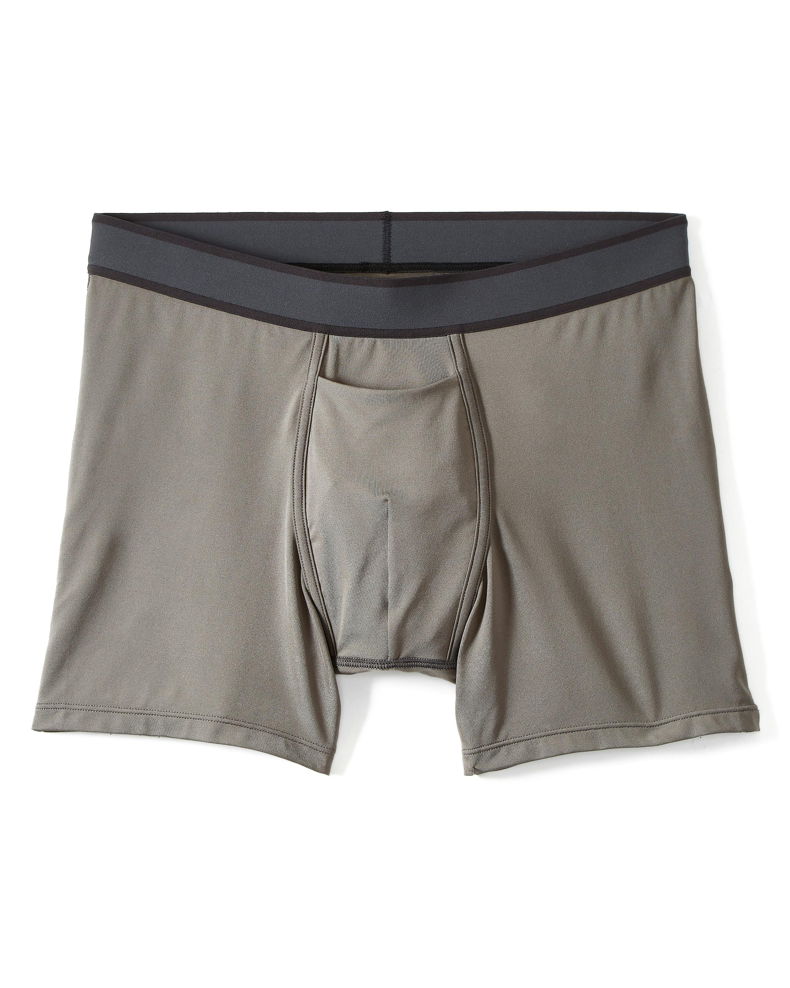 Proof Interval Boxer Briefs - 5 - Grey, Underwear