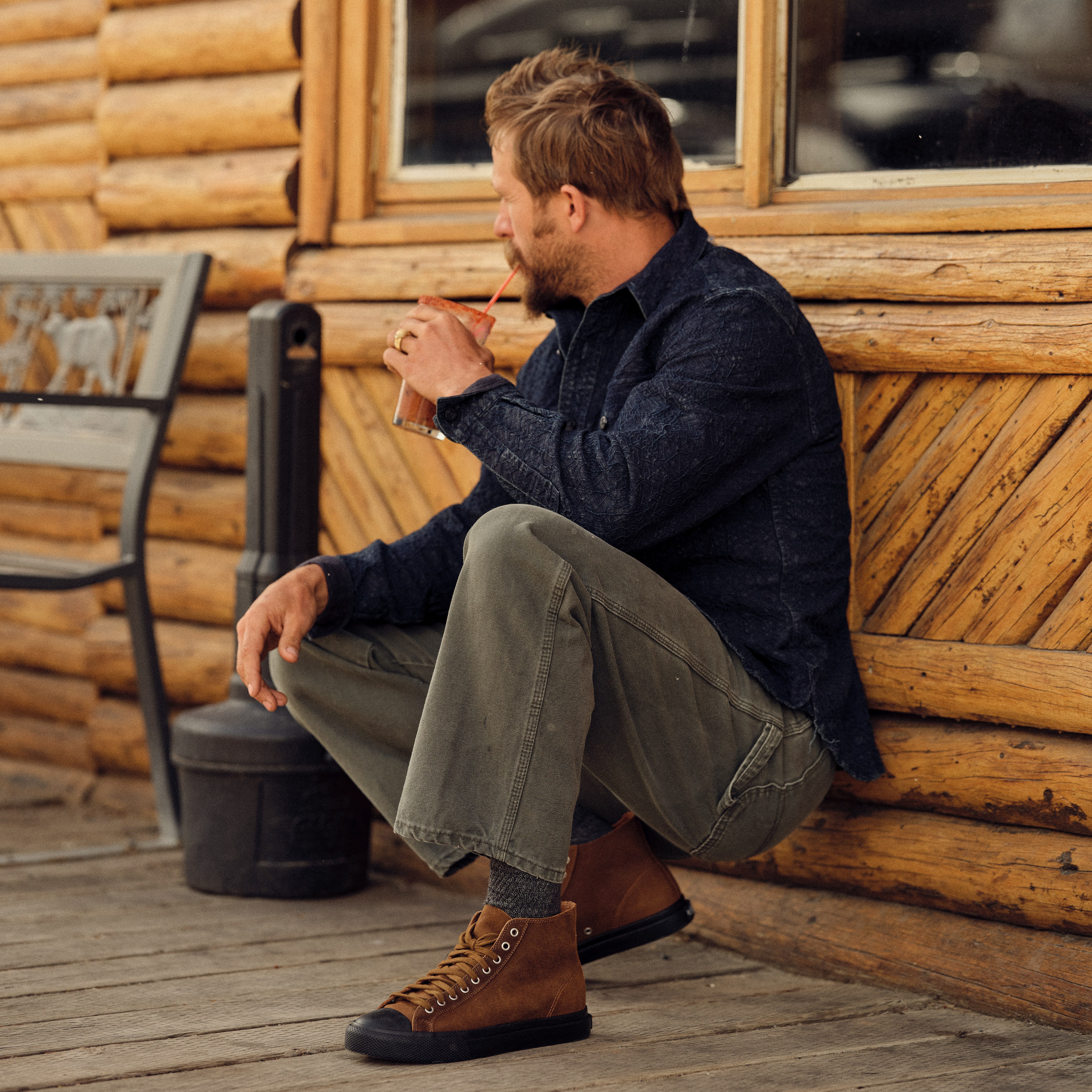 【RRL】Mayport スエード スニーカー RRL Roughout Suede Mayport Sneaker - BROWN | Casual Sneakers
