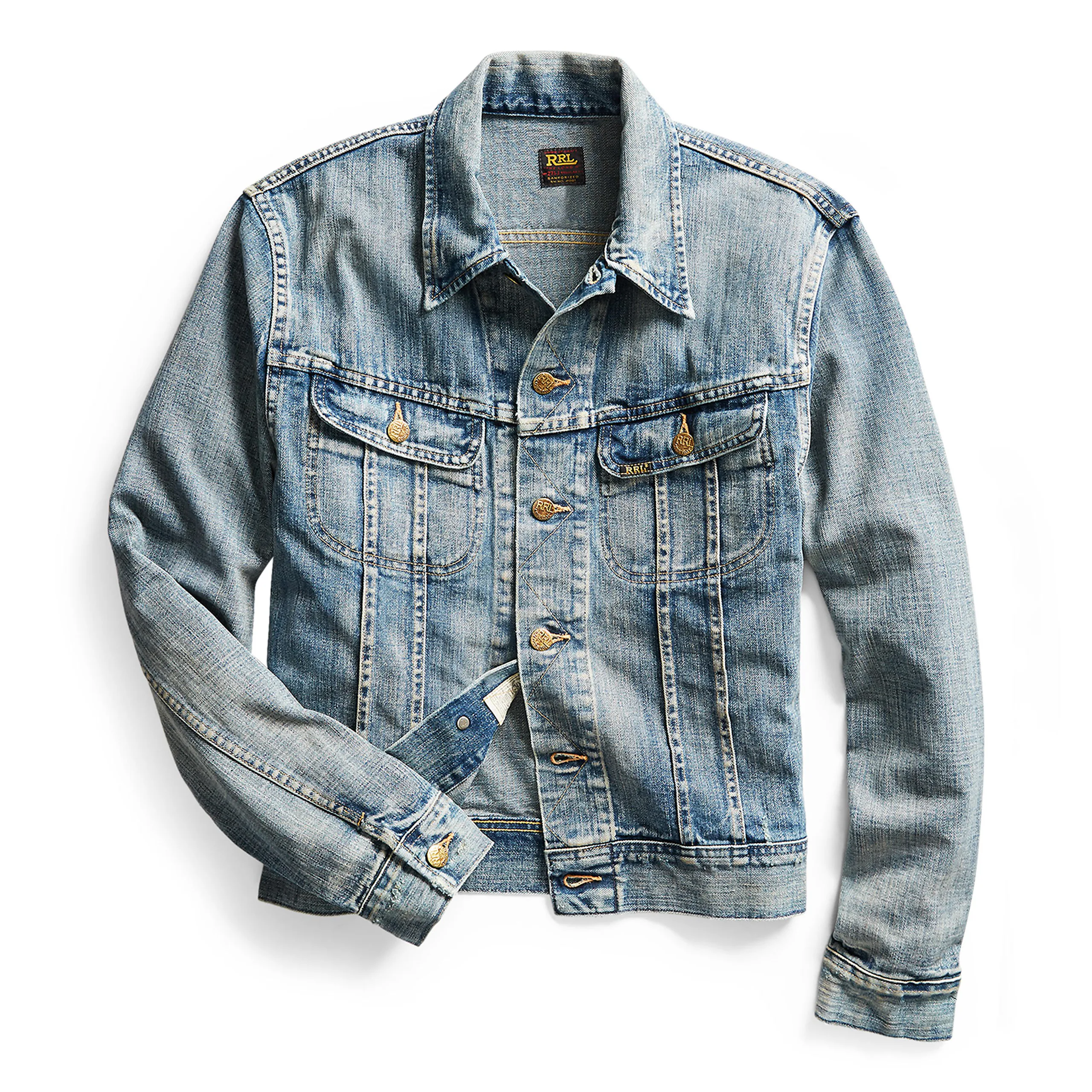 RRL Lot 271 Denim Jacket - Leeland Wash | Denim Jackets | Huckberry