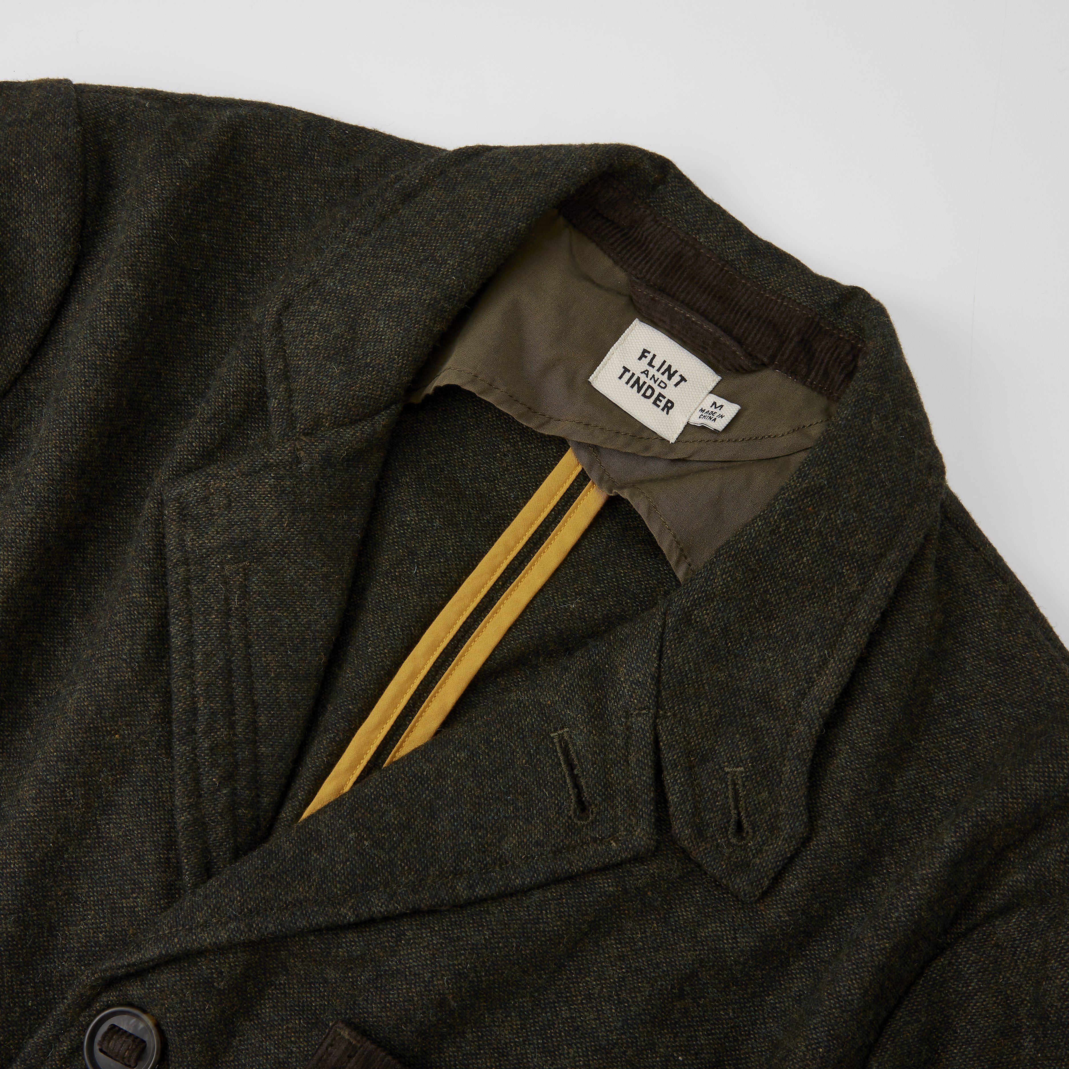 Flint and Tinder Wool Hunting Blazer - Forest Tweed Flint and Tinder Wool Hunting Blazer - Forest Tweed