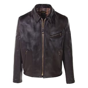 Mens Yellow Café Racer Leather Jacket - Hleatherjackets