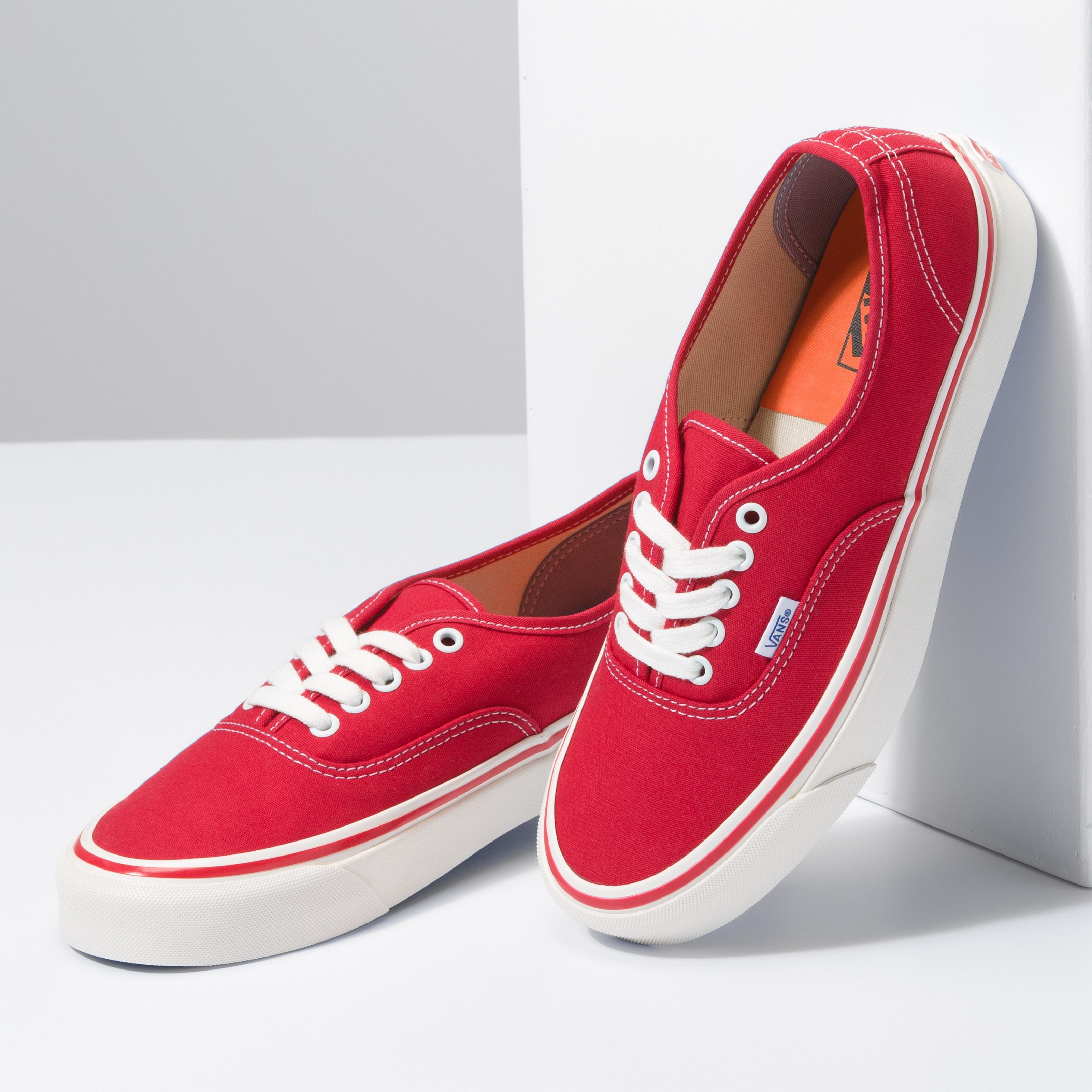 Vans Authentic 44 Deck DX Sneaker - Anaheim Factory Red | Casual