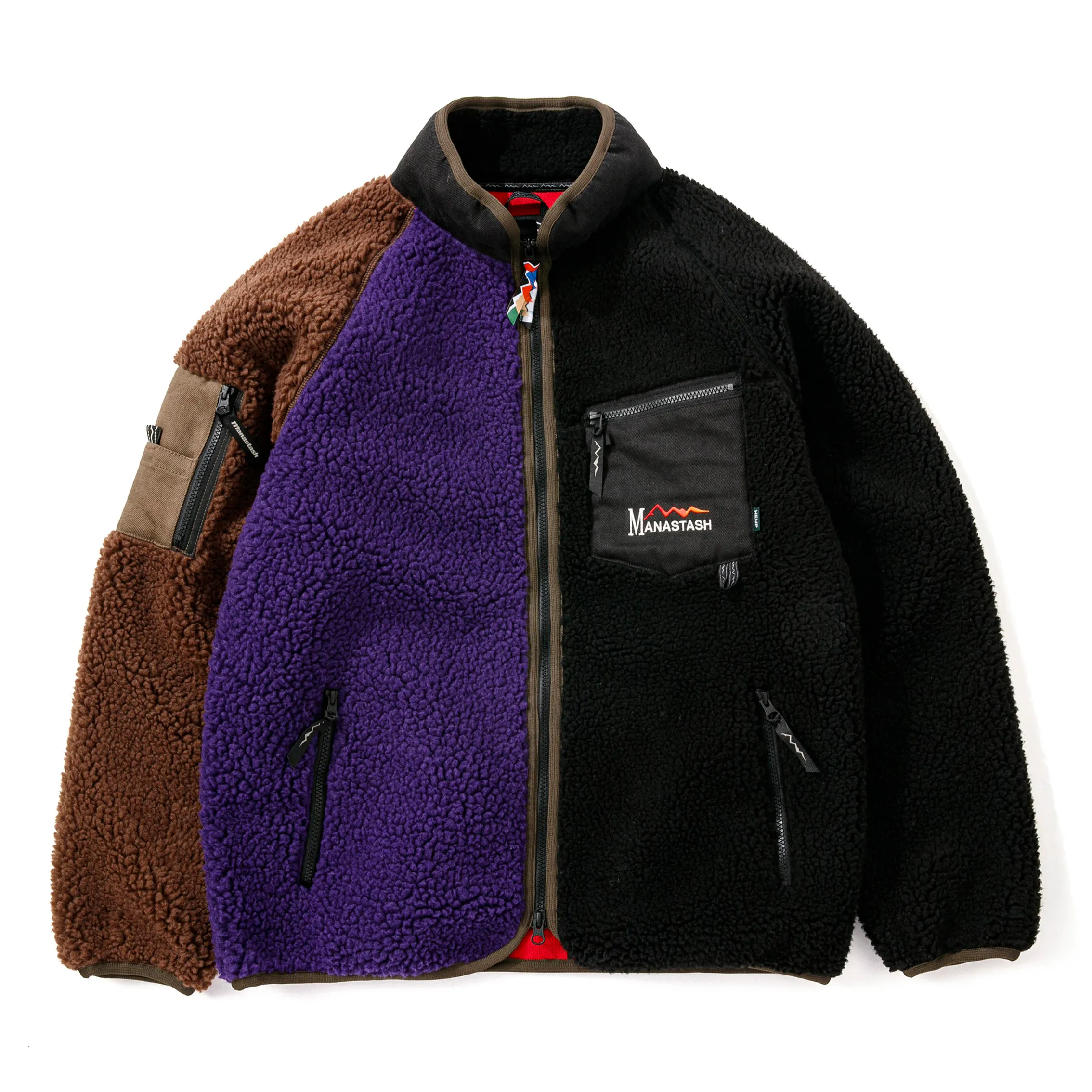 Manastash MT. Gorilla Fleece Jacket - Panel | Fleece Jackets