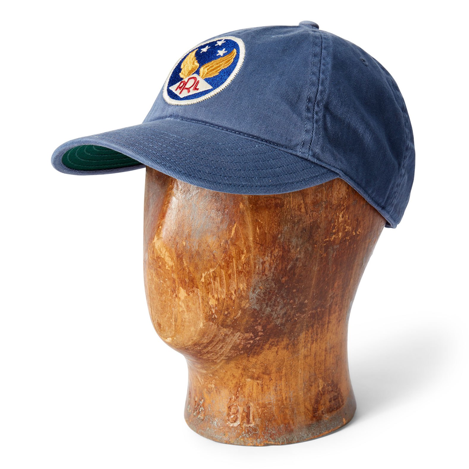 RRL ダークブルーキャップ Twill Baseball Cap in Black – Blue Owl Workshop