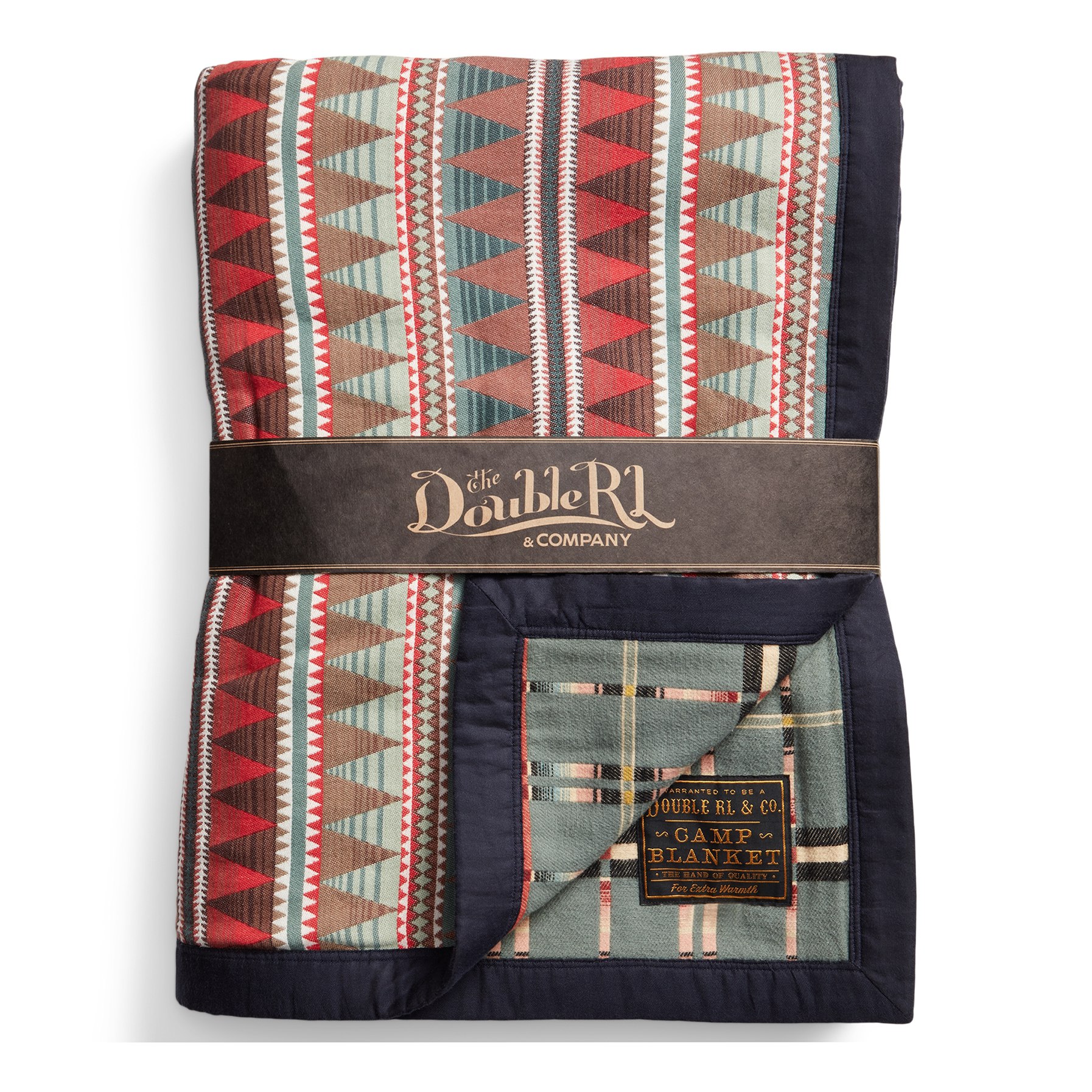 RRL ダブルアールエルCAMP BLANKET リバーシブル RRL Camp Blanket - Red/Blue Multi | Gifts | Huckberry