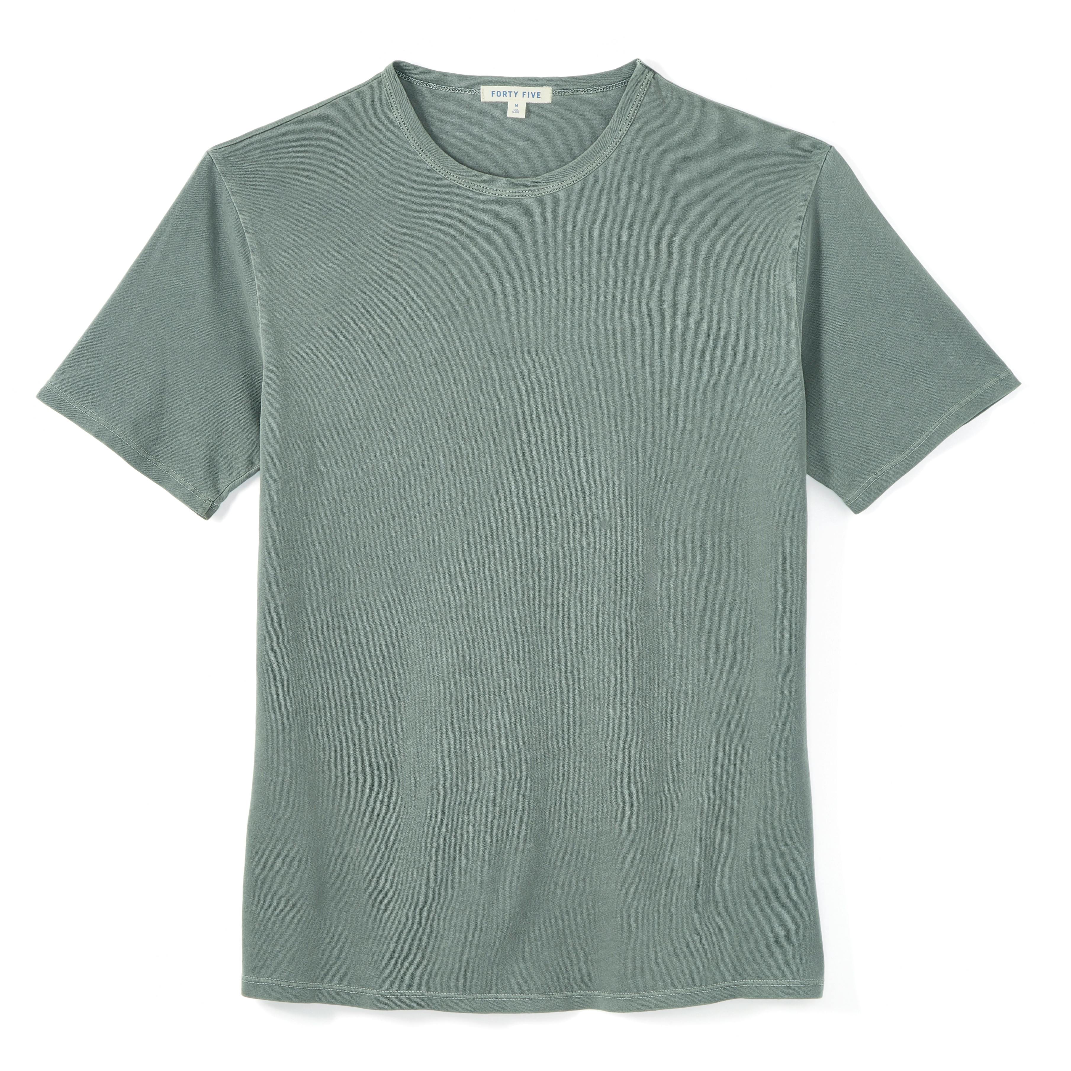 Hæderlig Forpustet hensynsfuld Forty Five Supima Crew T-Shirt - Vintage Wash Dusty Field Grey | T-Shirts |  Huckberry