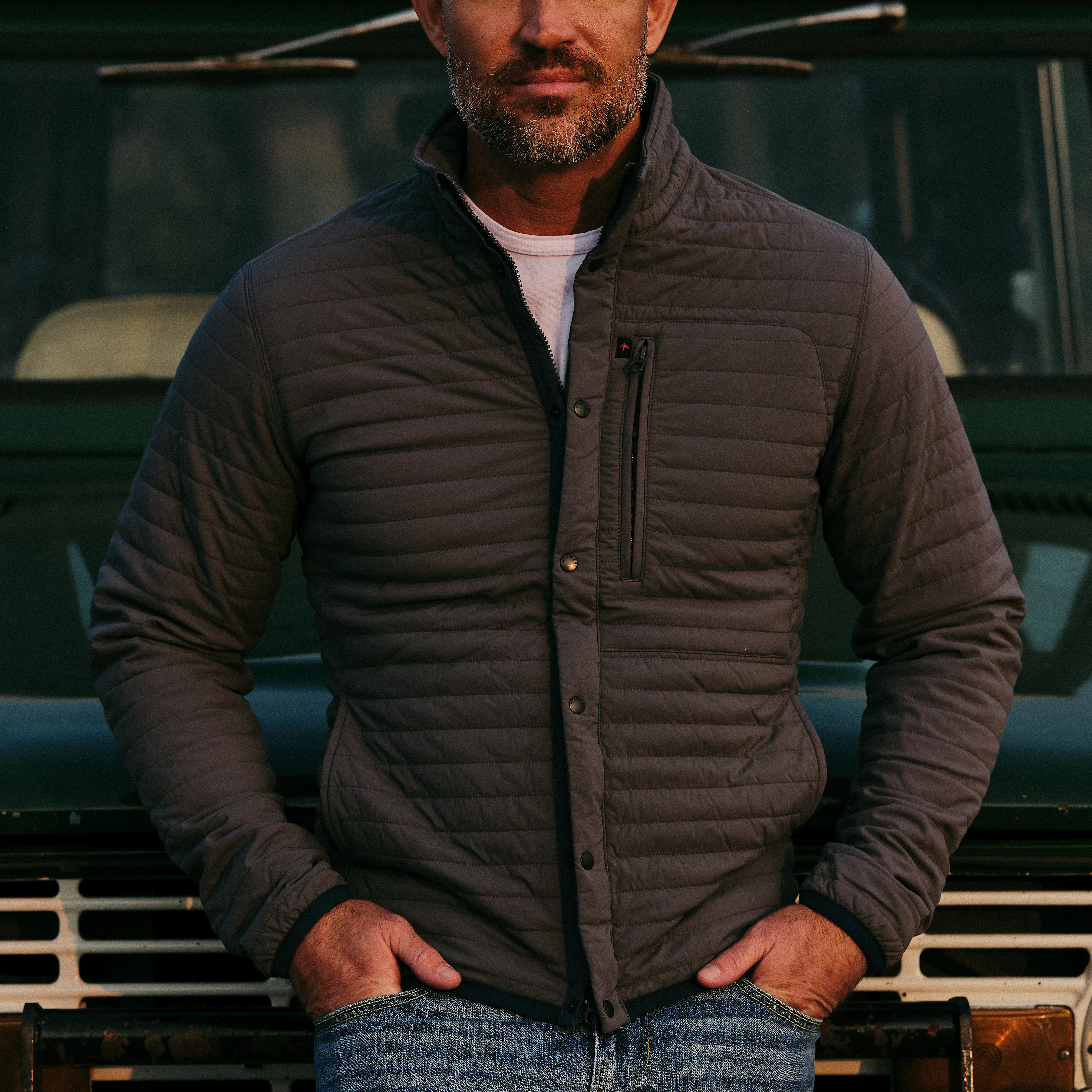 Relwen Windzip Jacket - Light Steel 