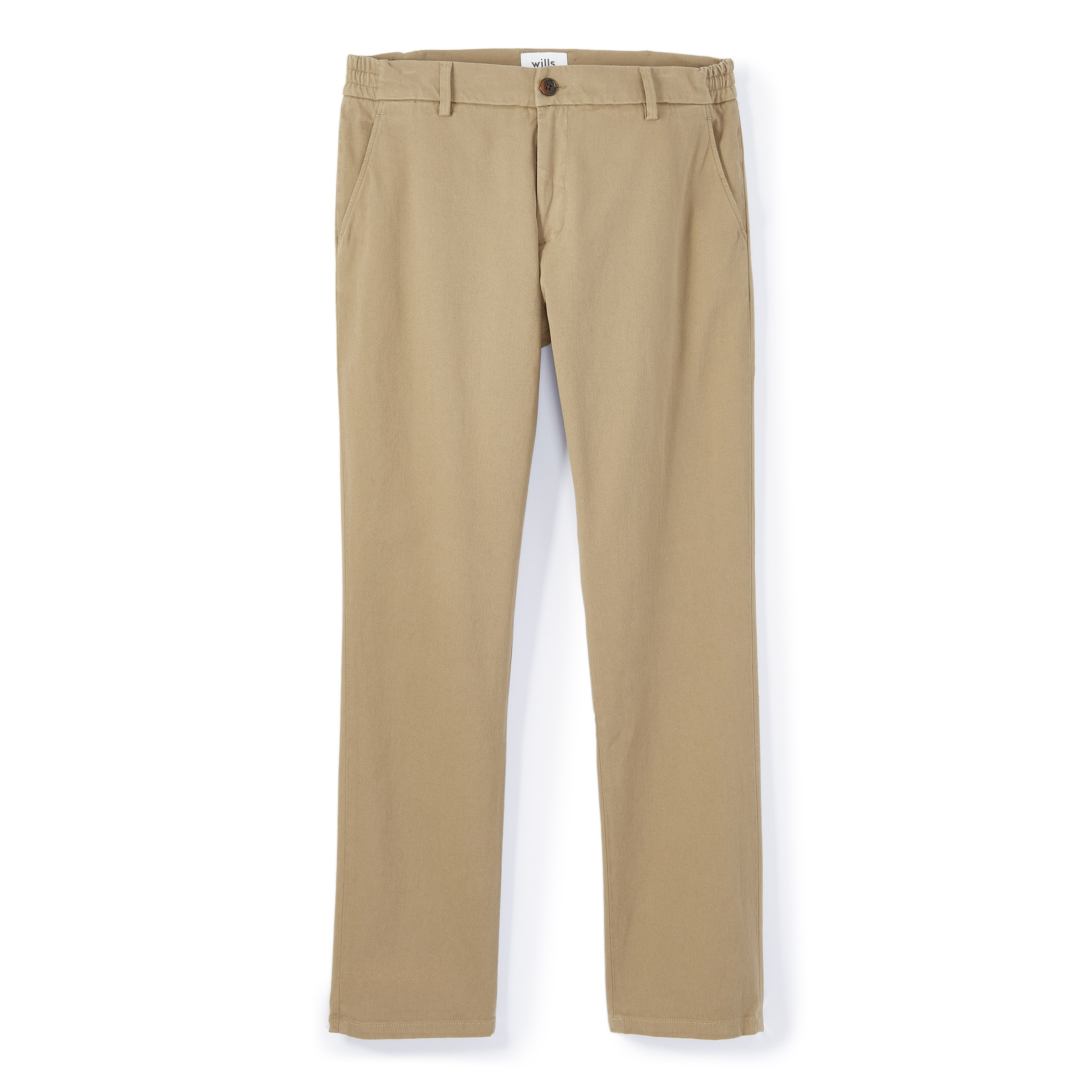 Buy WILLS LIFESTYLE Mens Slim Fit Solid Formal Trousers | Shoppers Stop