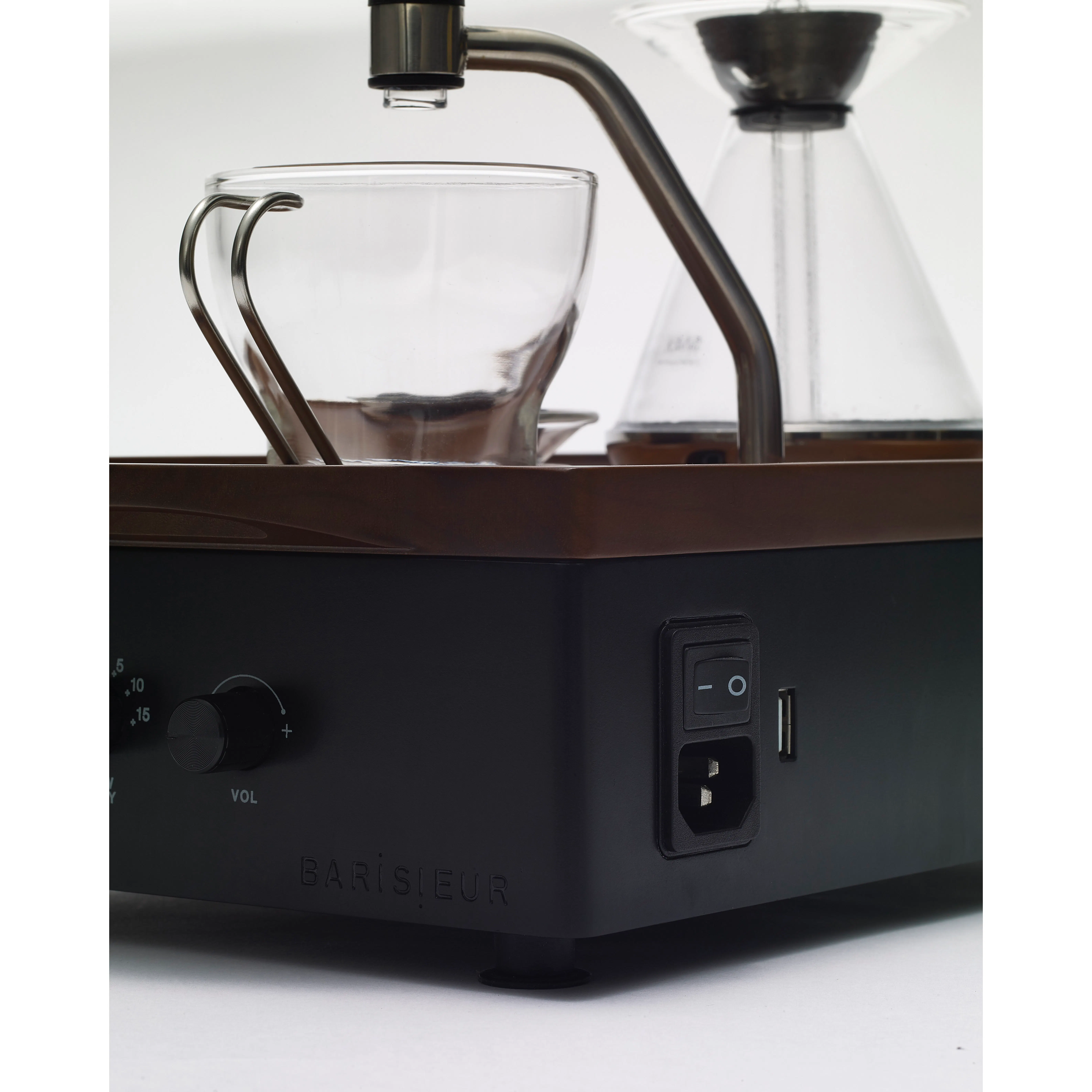 Joy Resolve Barisieur Tea and Coffee Alarm Clock - Black
