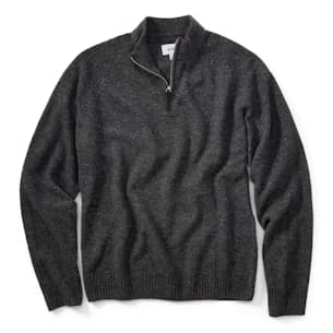 Wills Speckled Merino Wool Crewneck Sweater - Navy | Crew Neck Sweaters ...