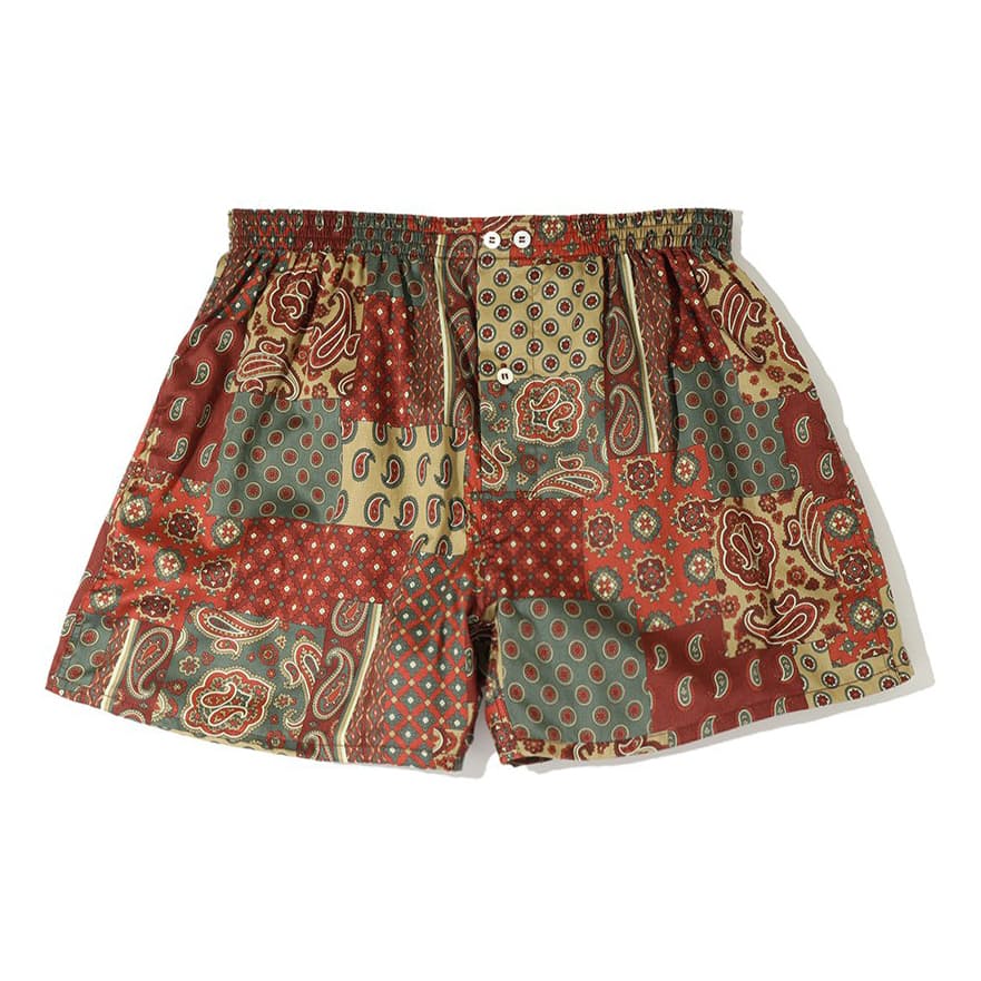 Paisley Patchwork Boxers