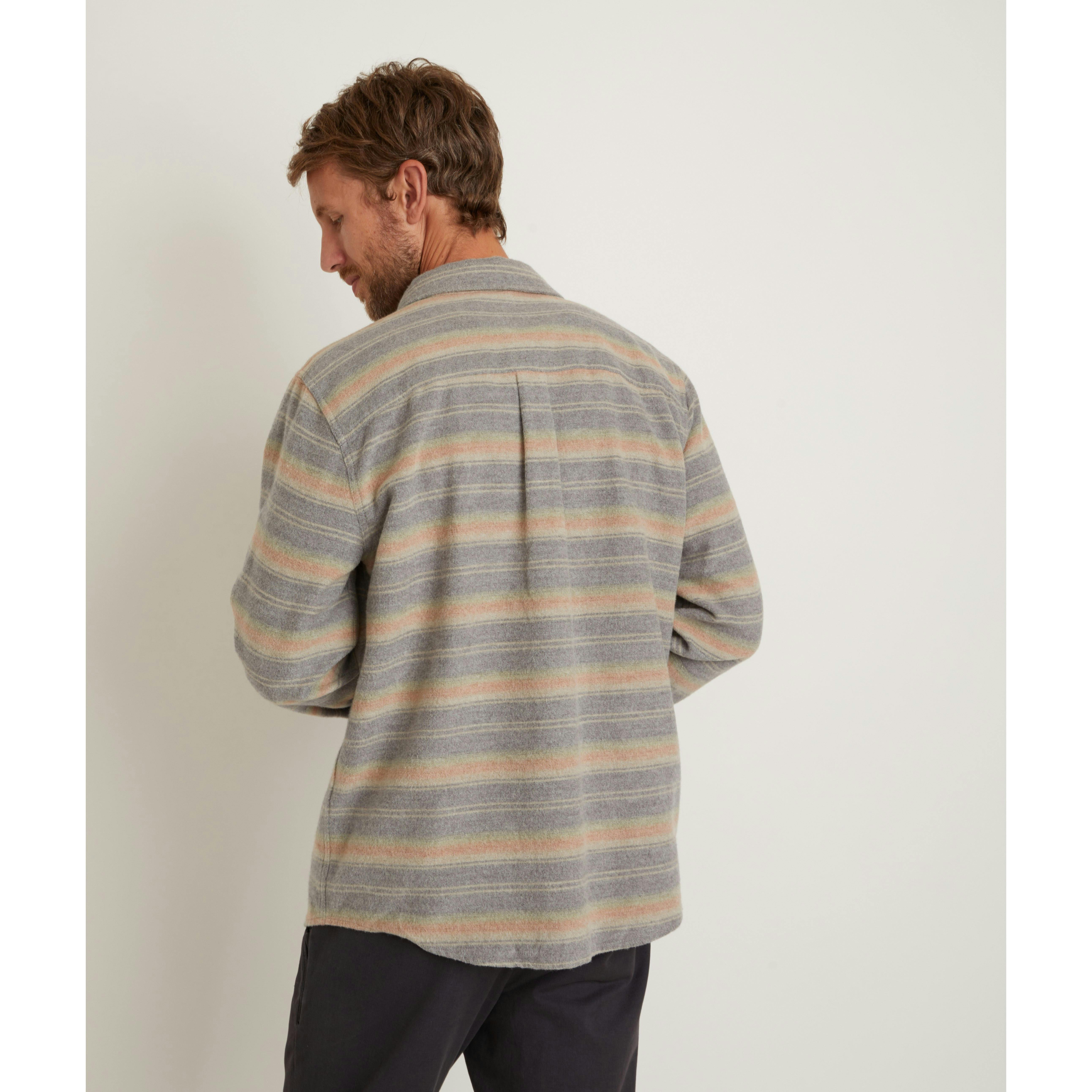 Graphic Trim Wool Overshirt - Ready-to-Wear 1ABRO1