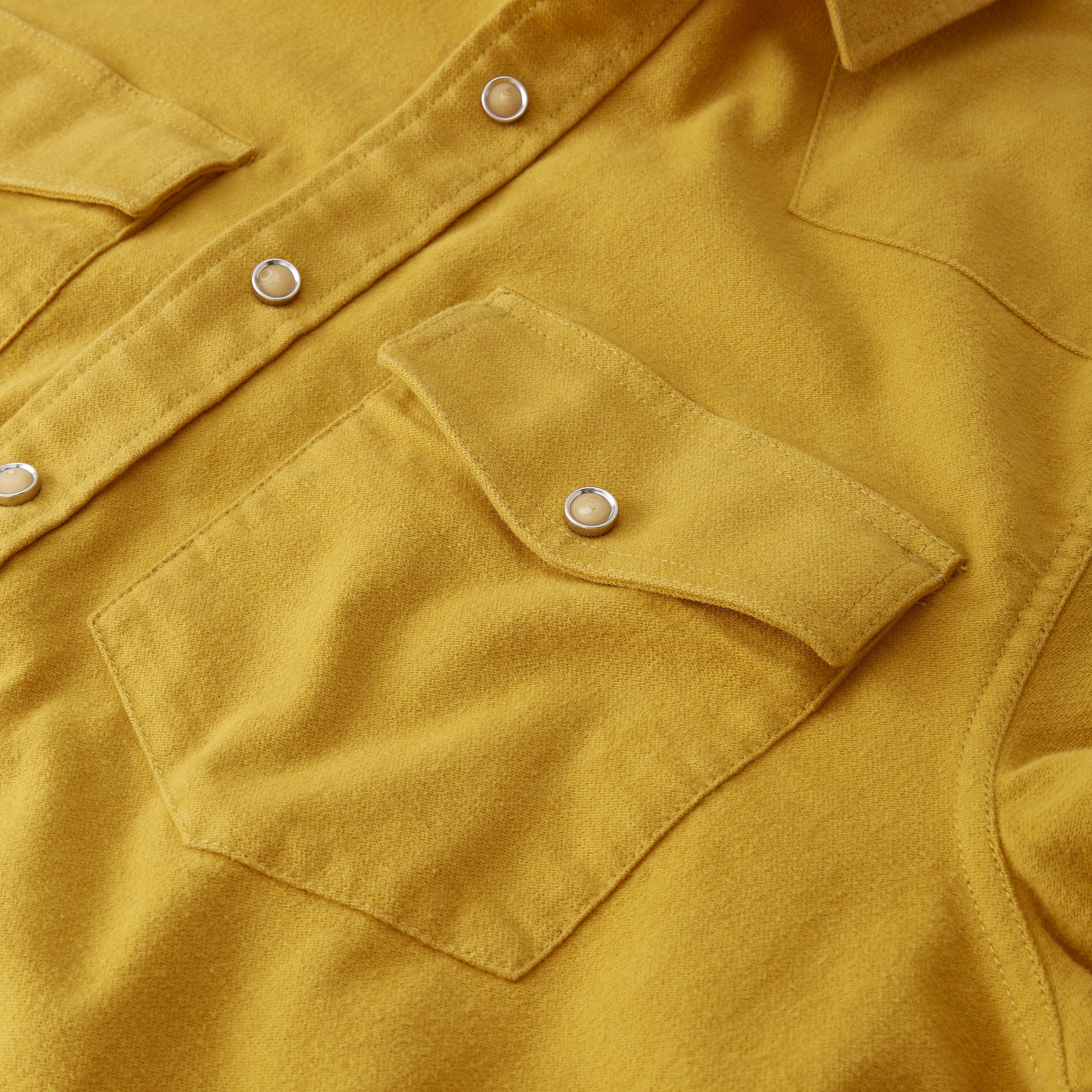 Flint and Tinder Moleskin Western Shirt - Harvest Gold | Long
