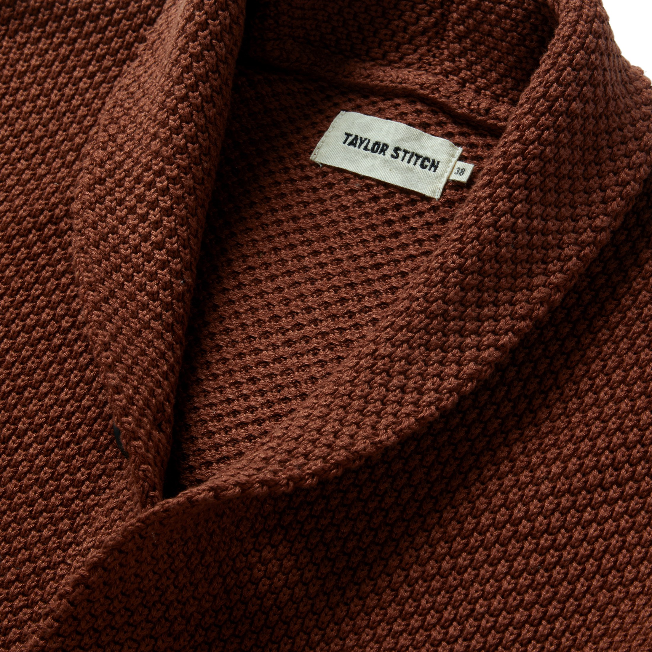 (取寄) テイラー スティッチ メンズ ザ クロフォード セーター Taylor Stitch men The Crawford Sweater Rust The Crawford Men's Cardigan Sweater in Black Cherry | Taylor
