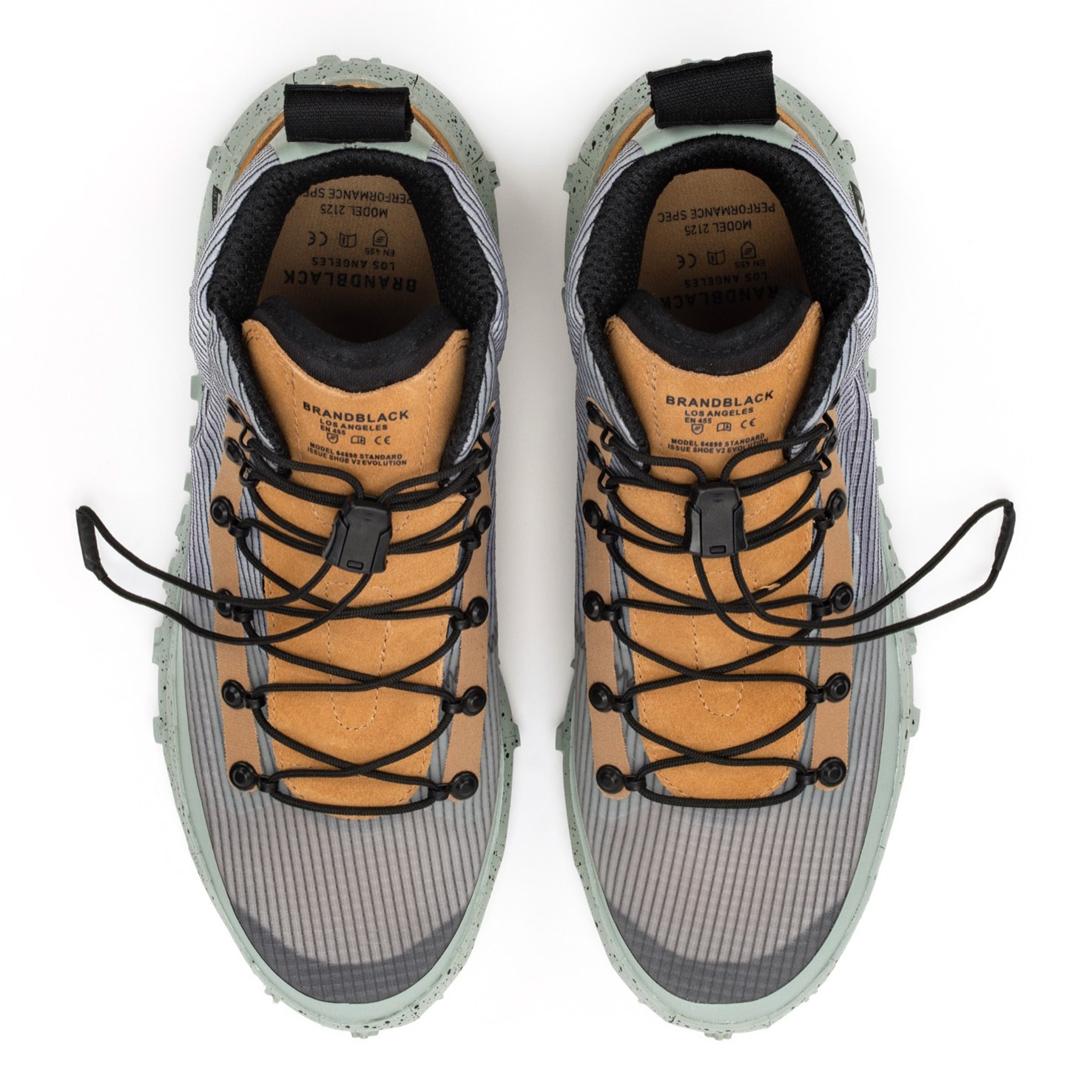 Brandblack Sansin Sneaker - Nylon Mesh/Suede | Trail