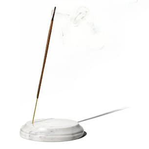 Marble Oval Incense Holder