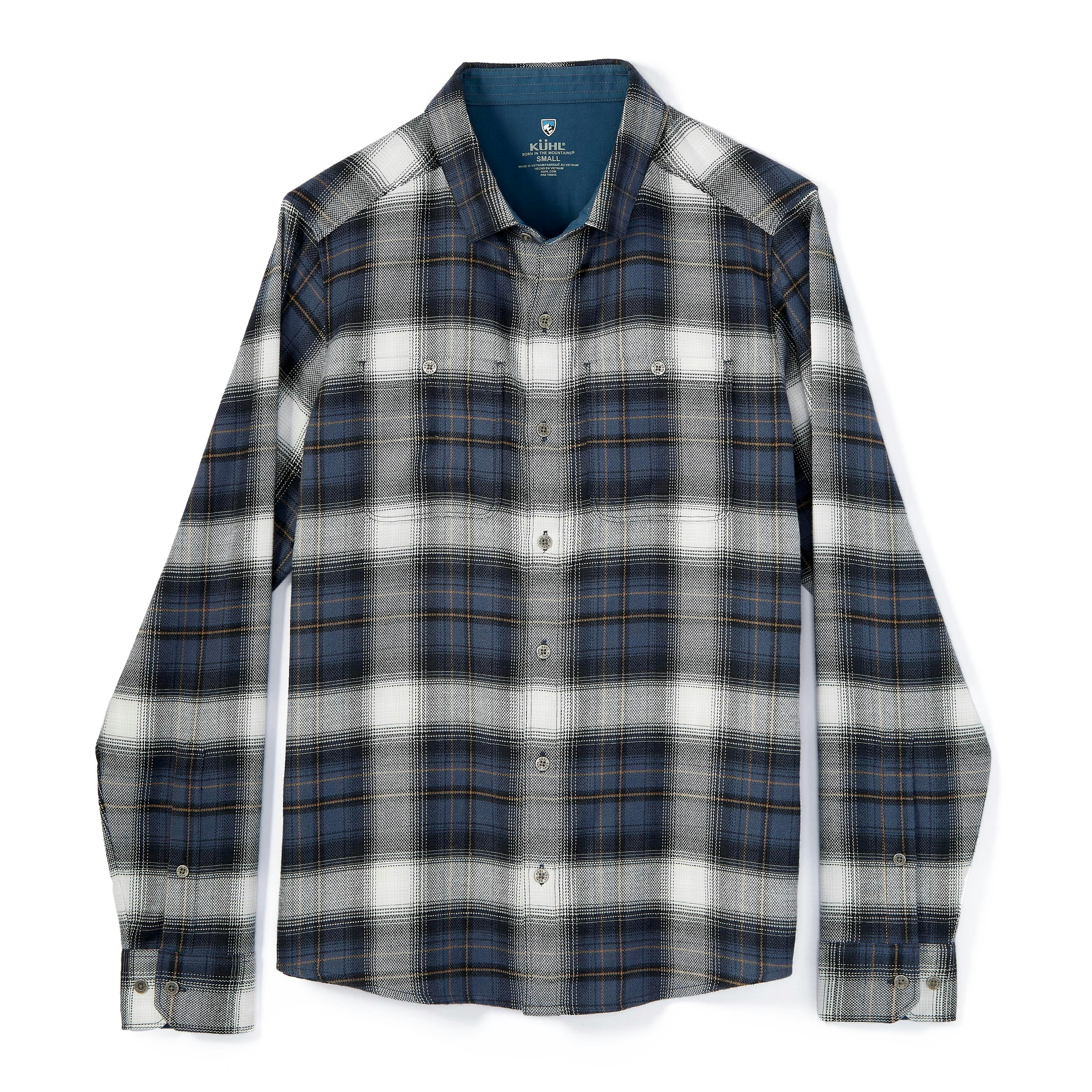Louis Vuitton Acid Wash Plaid Flannel Shirt - Blue Casual Shirts, Clothing  - LOU158257