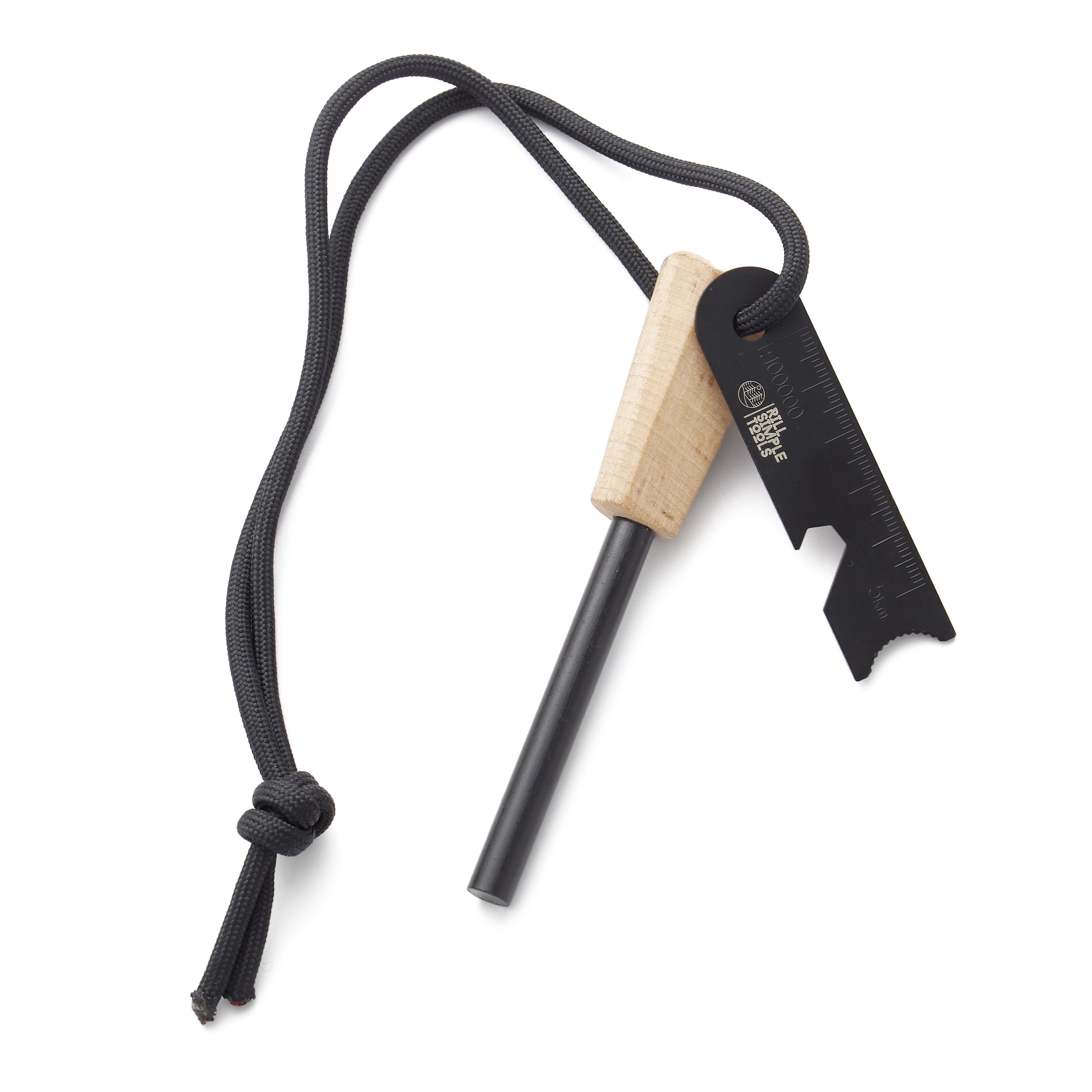 Rill Simple Tools Firestarter and Striker Black Camping Huckberry