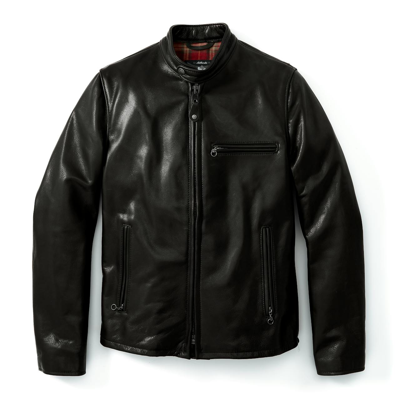 Schott Café Racer Leather Jacket