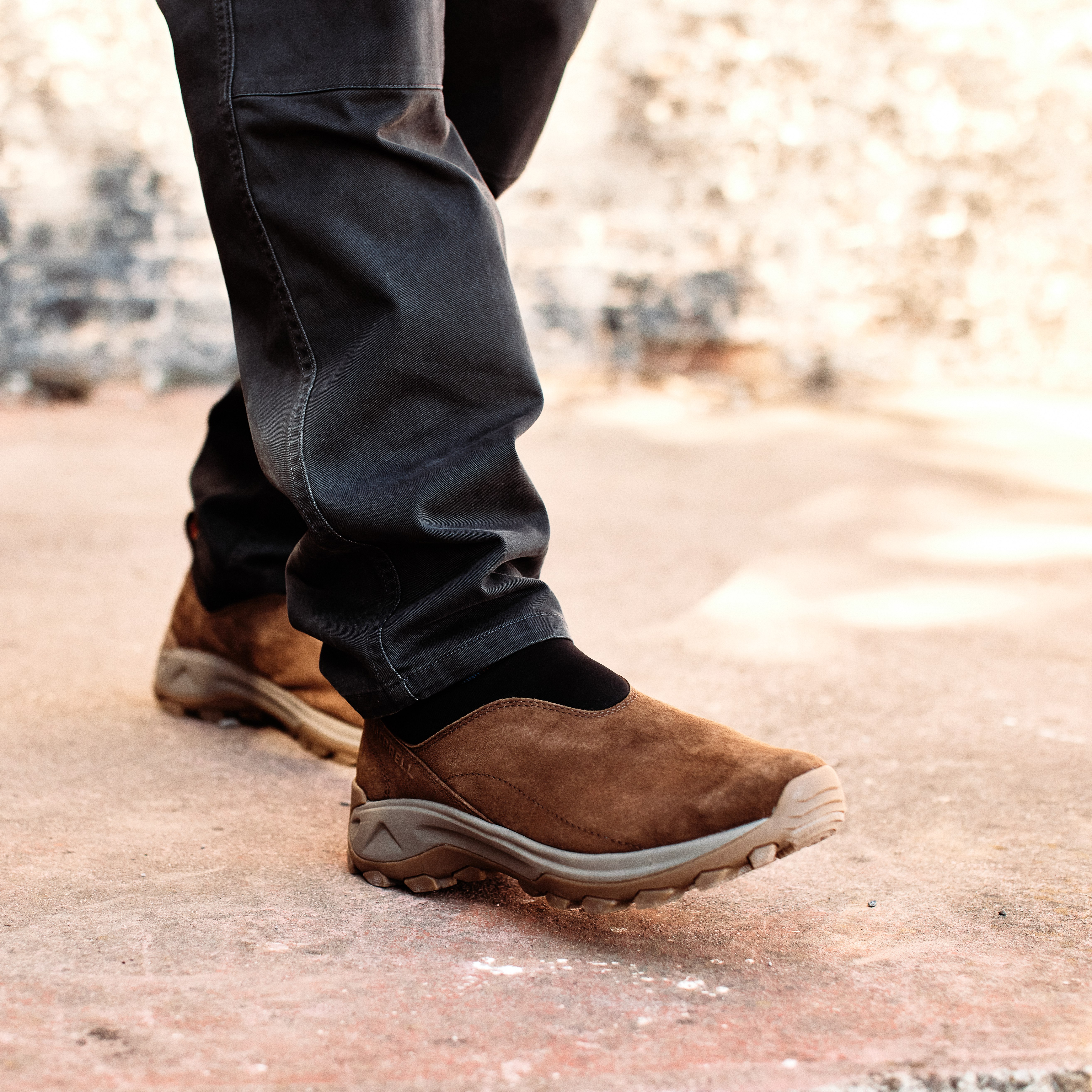 Merrell Winter Waterproof Slip On Moc Sneakers Earth Trail