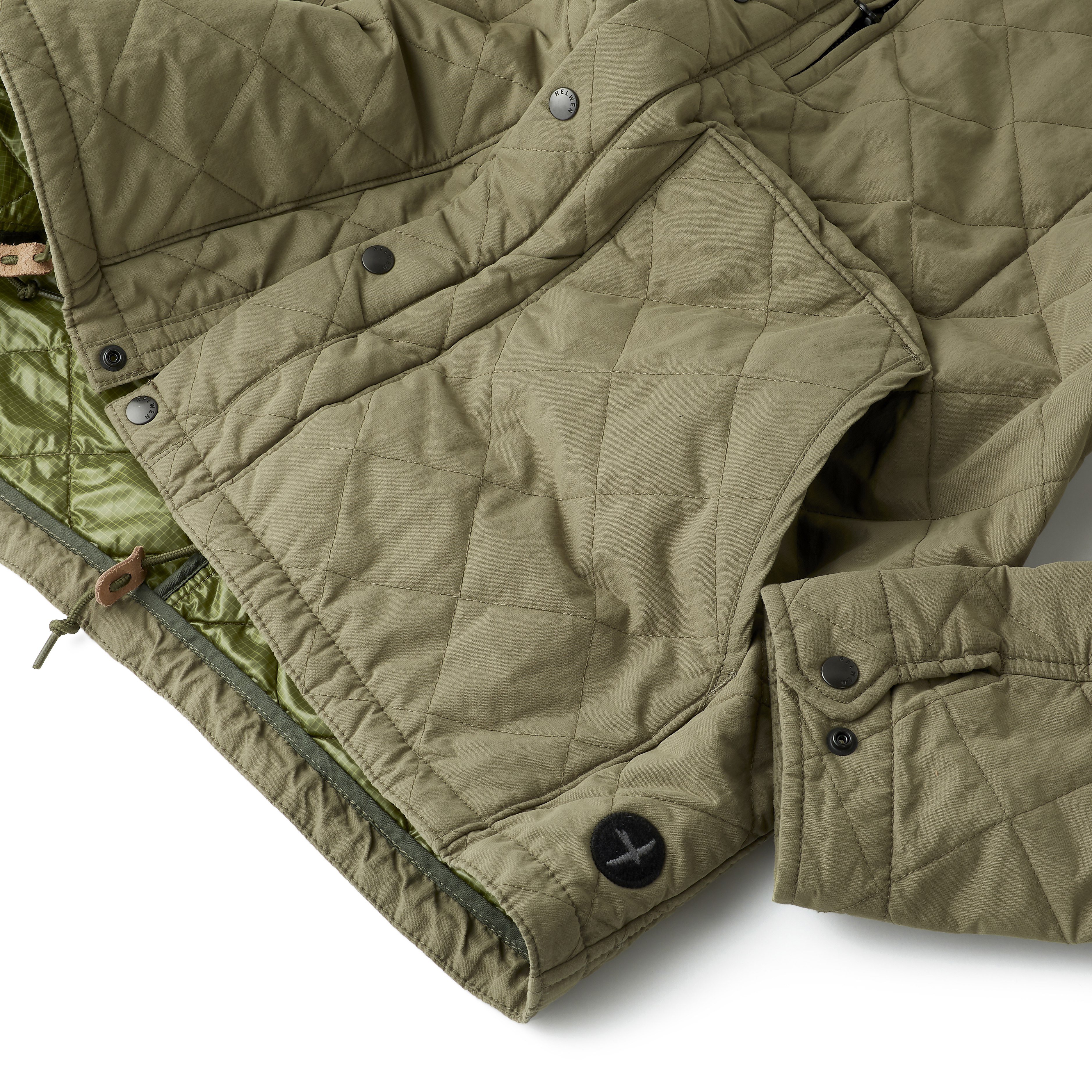 Relwen Quilted Tanker Jacket Exclusive Barley Insulated Jackets