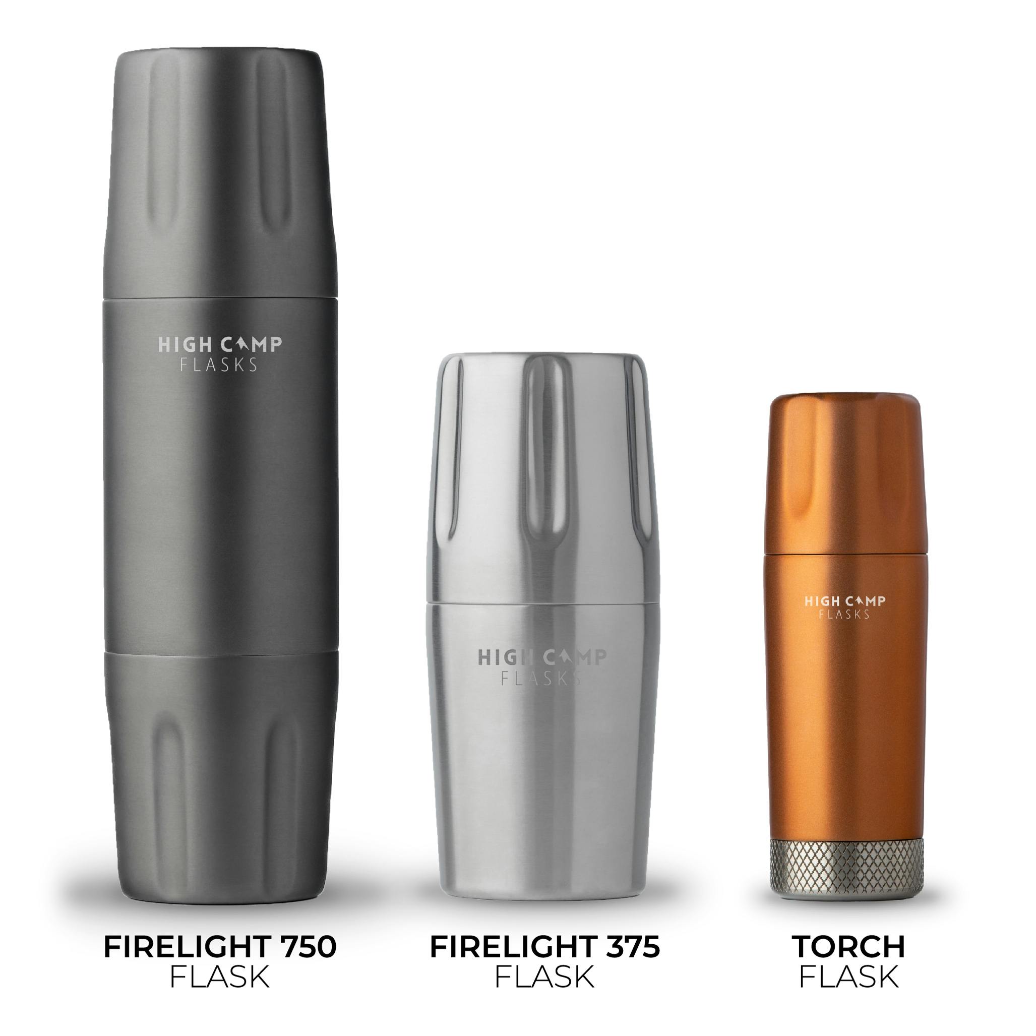 High Camp's Firelight Flask is Perfect for Two