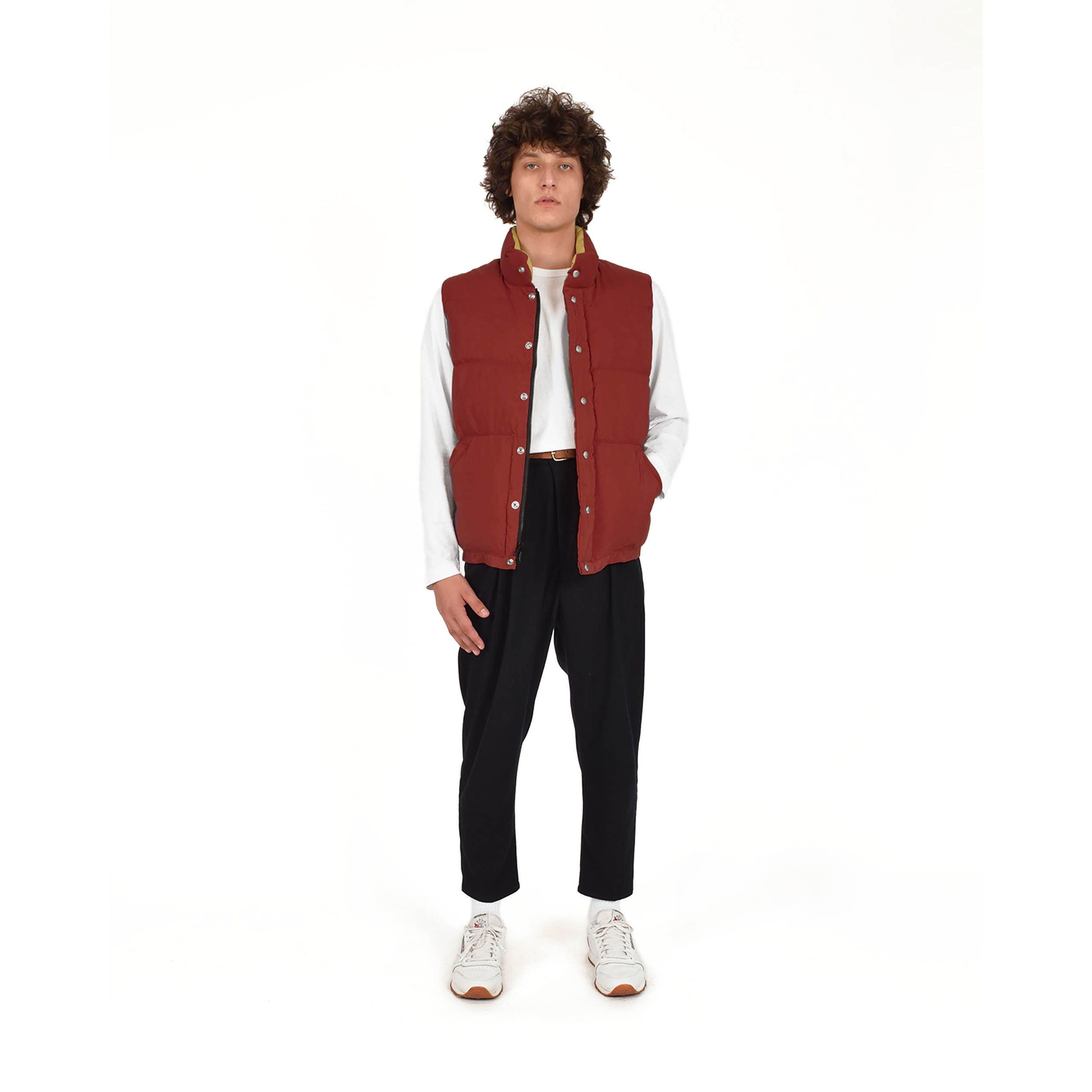 ジャケット・アウター CRESCENT DOWN WORKS ITALIAN VEST Crescent Down Works Down Italian Vest | Rust