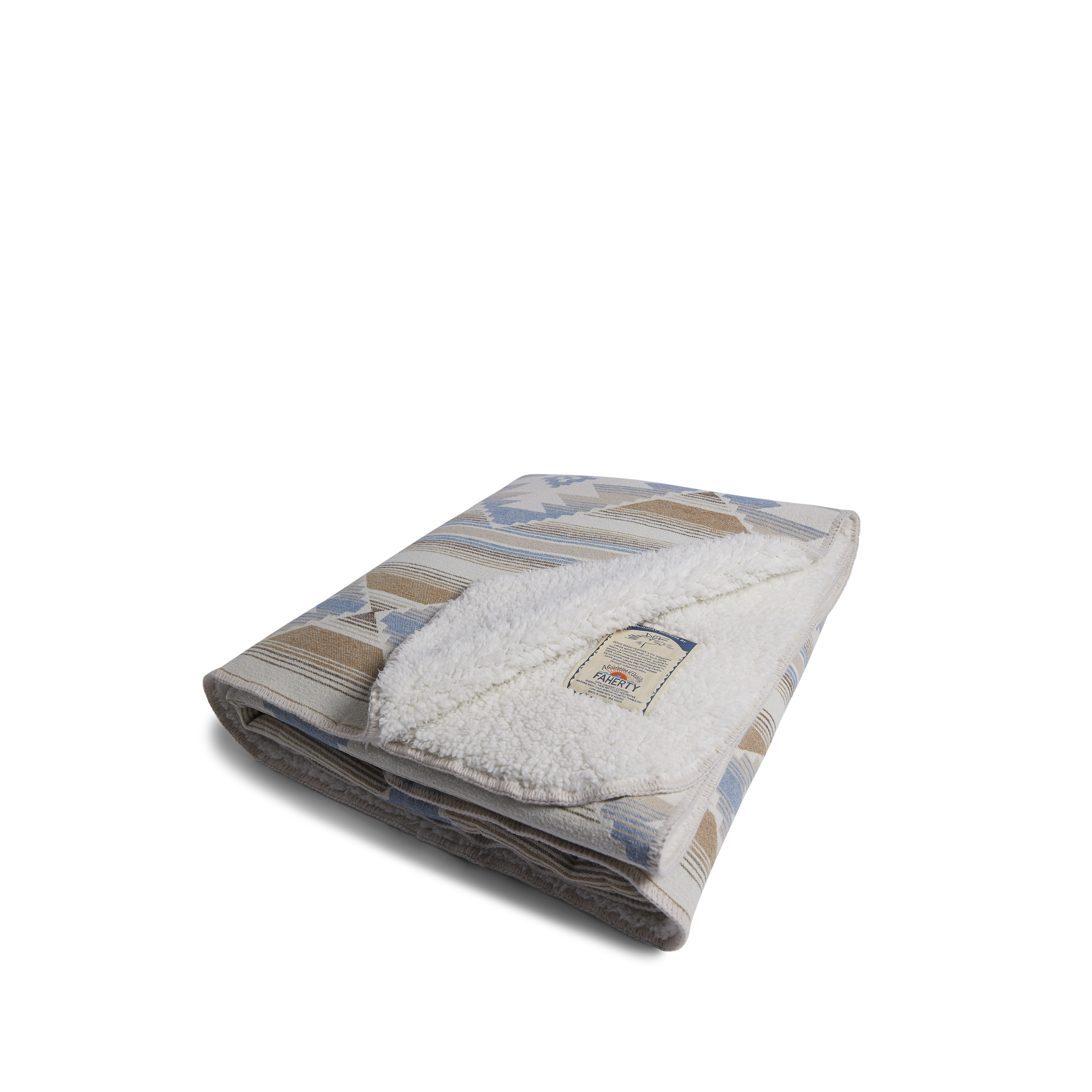 Doug Good Feather Recycled High Pile Fleece Blanket