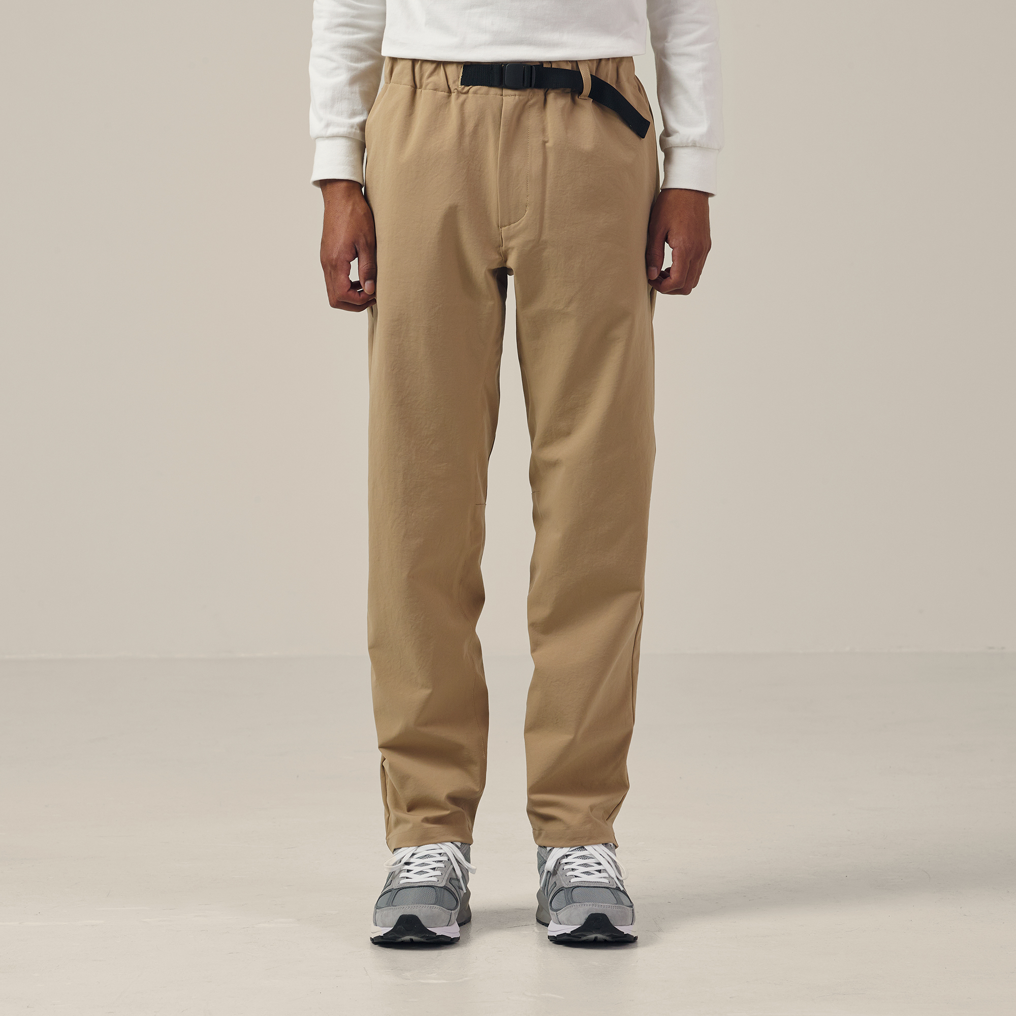 Goldwin Double Cloth Stretch Pants - Clay Beige | Casual Pants 