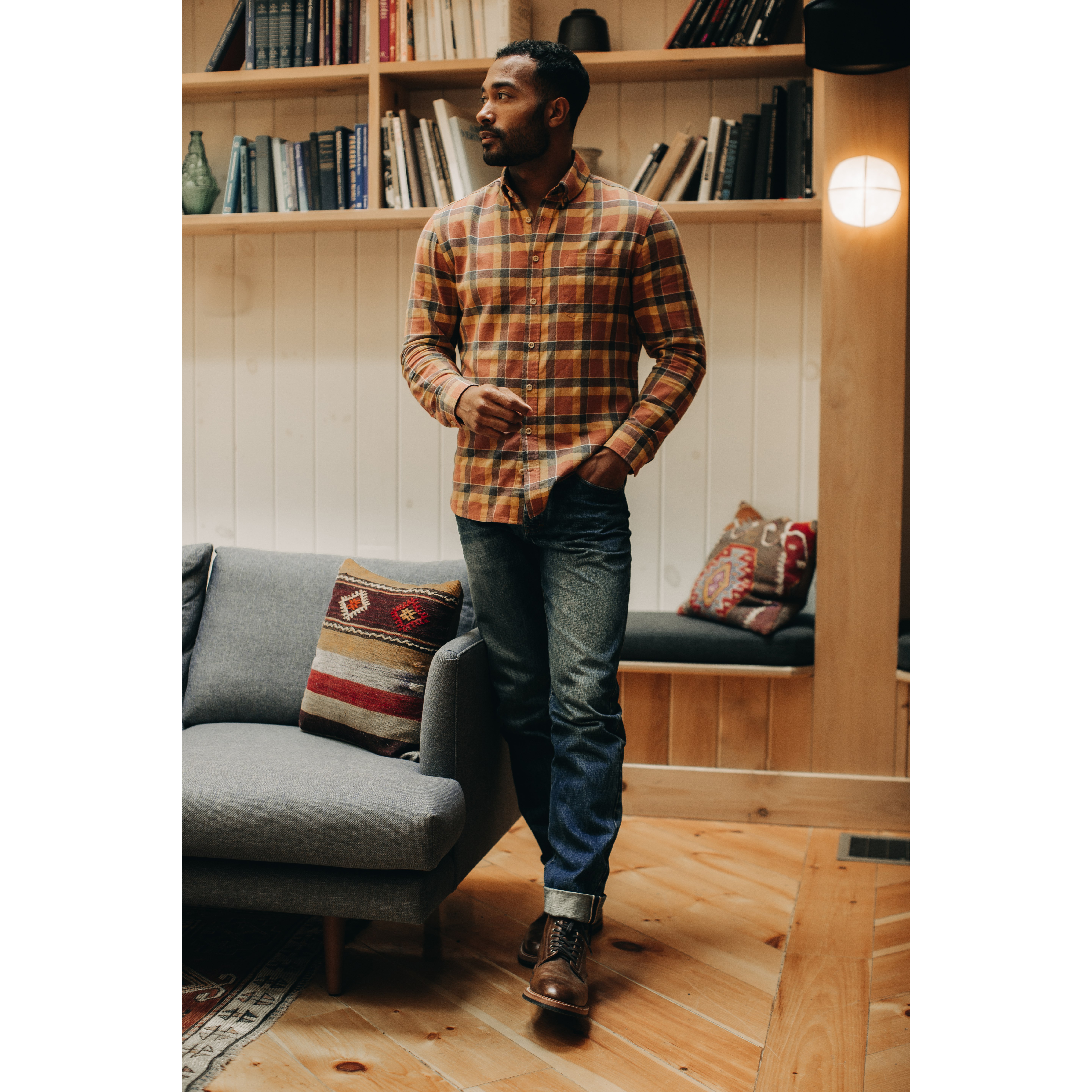 Taylor Stitch California Shirt - Zephyr Plaid | Long Sleeve