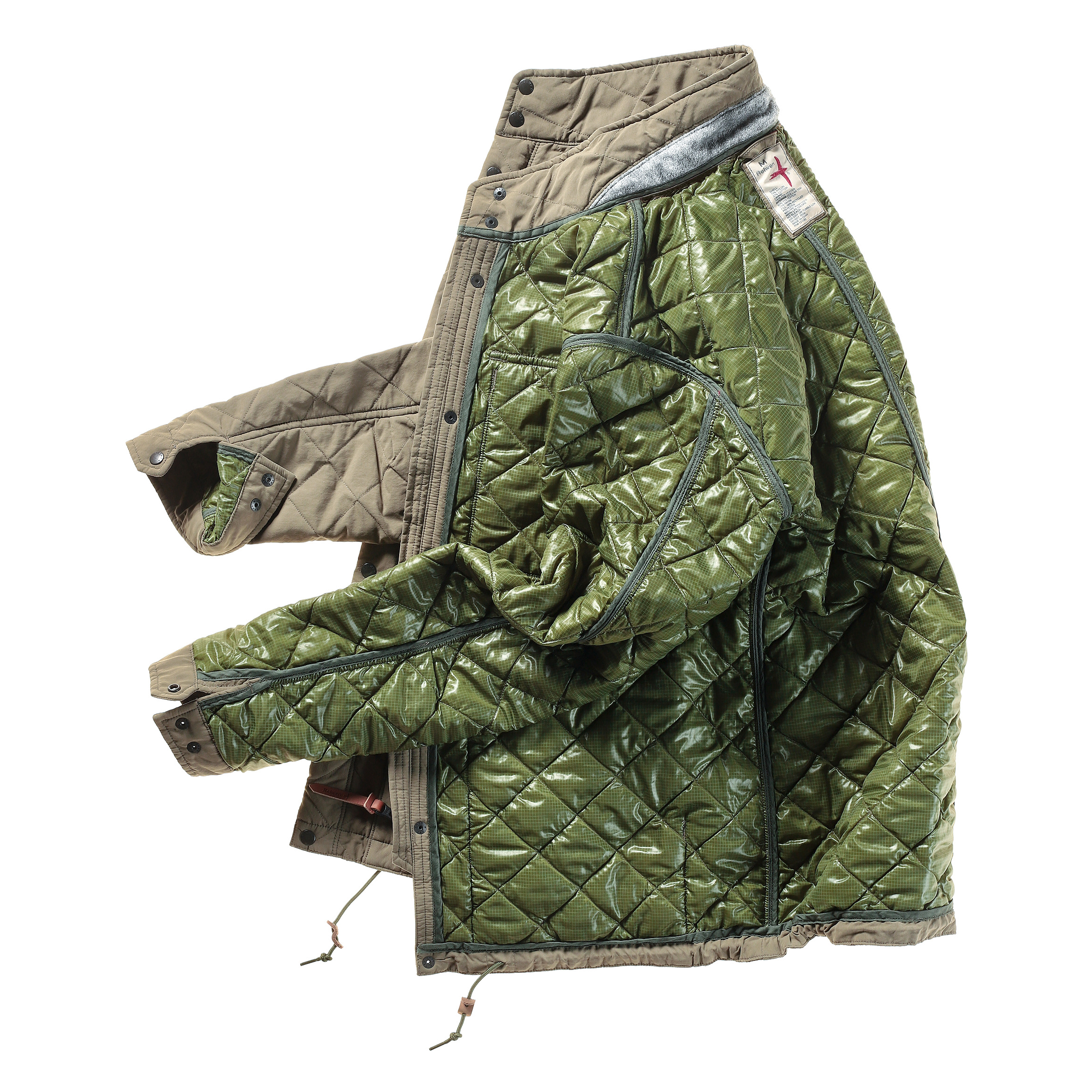 Relwen Quilted Tanker Jacket Exclusive Barley Insulated Jackets