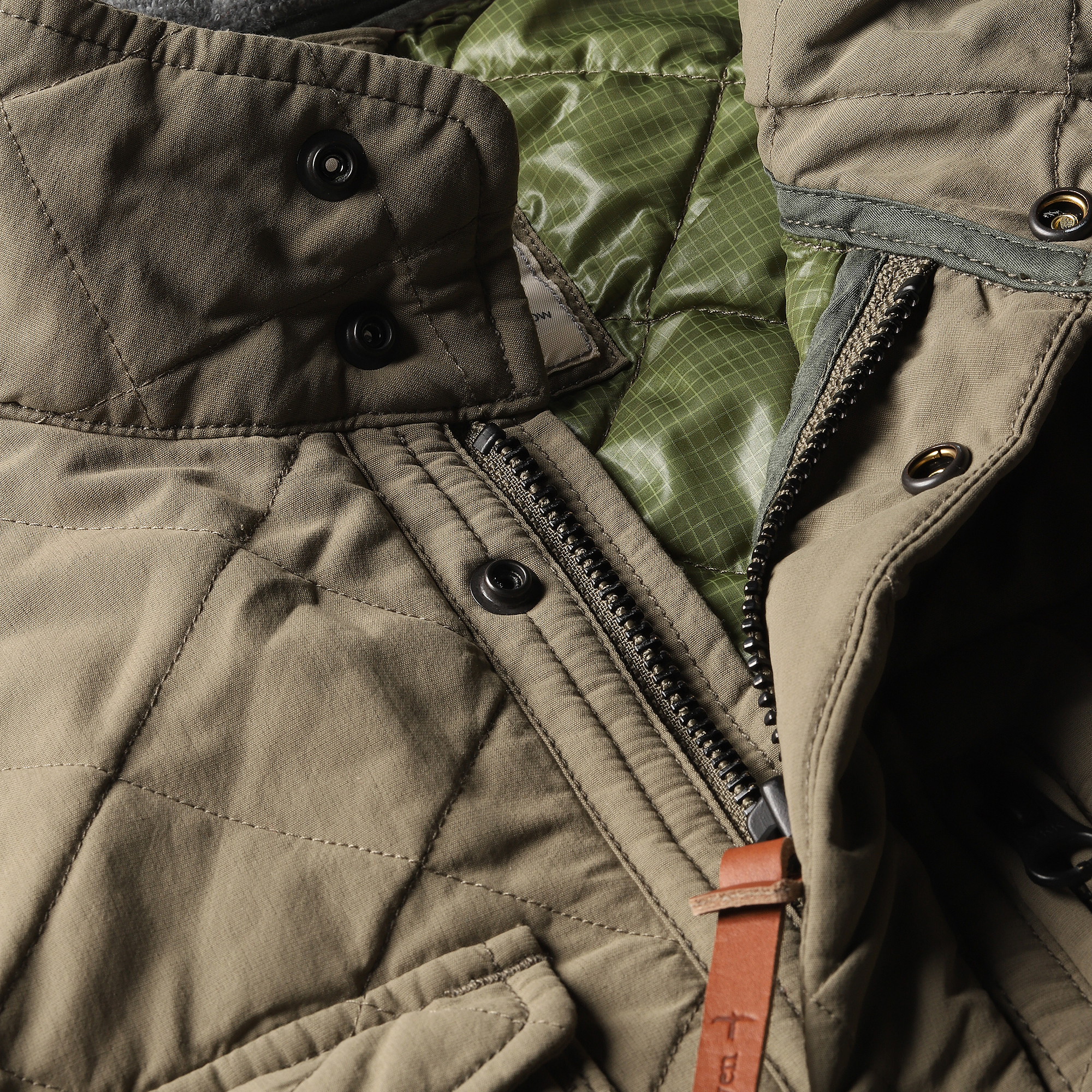 Hellrazor WEVE QUILTED JACKET カーキ Hellrazor WEVE QUILTED JACKET カーキ - メルカリ