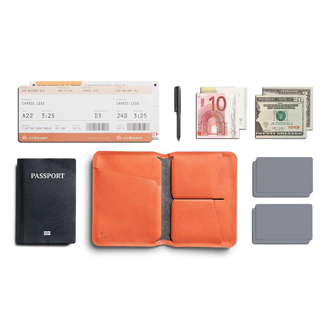 Bellroy Apex Passport Cover - Indigo | Wallets | Huckberry