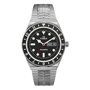 Q Timex Diver Inspired 38mm Watch