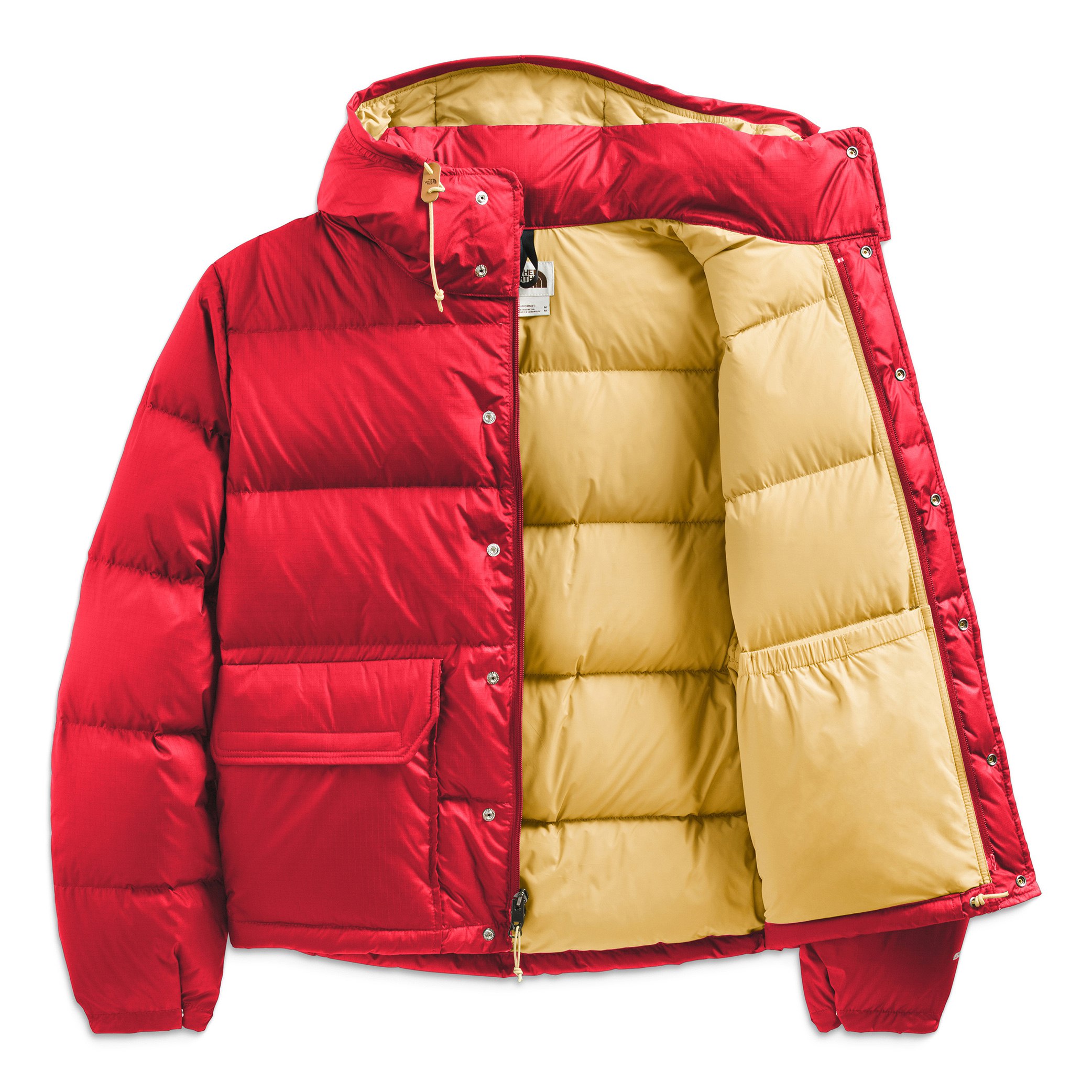 71 Sierra Down Puffer Jacket in The North Face Red