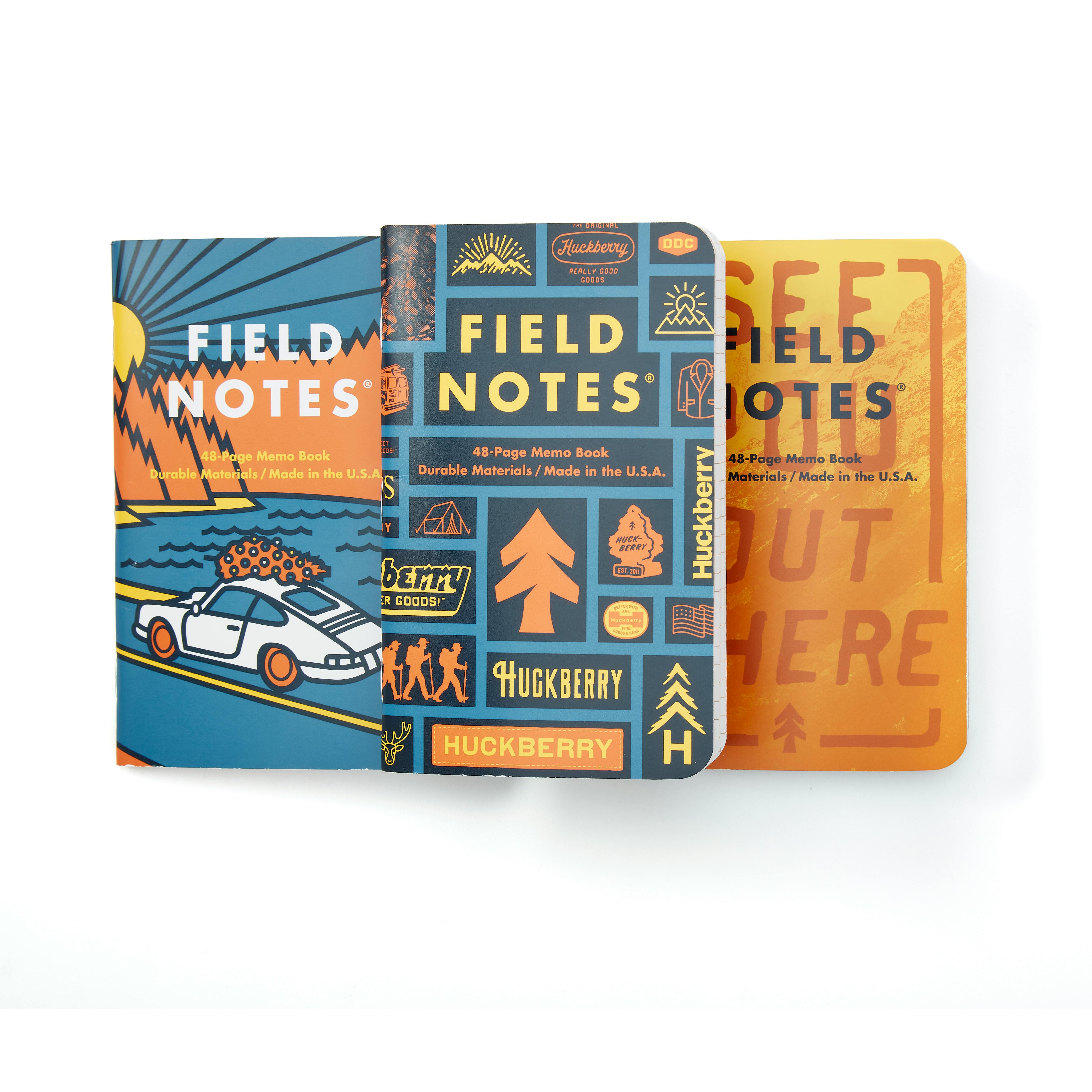 Field Notes - 3 Pack of Notebooks  TJB x Aaron Draplin – The James Brand