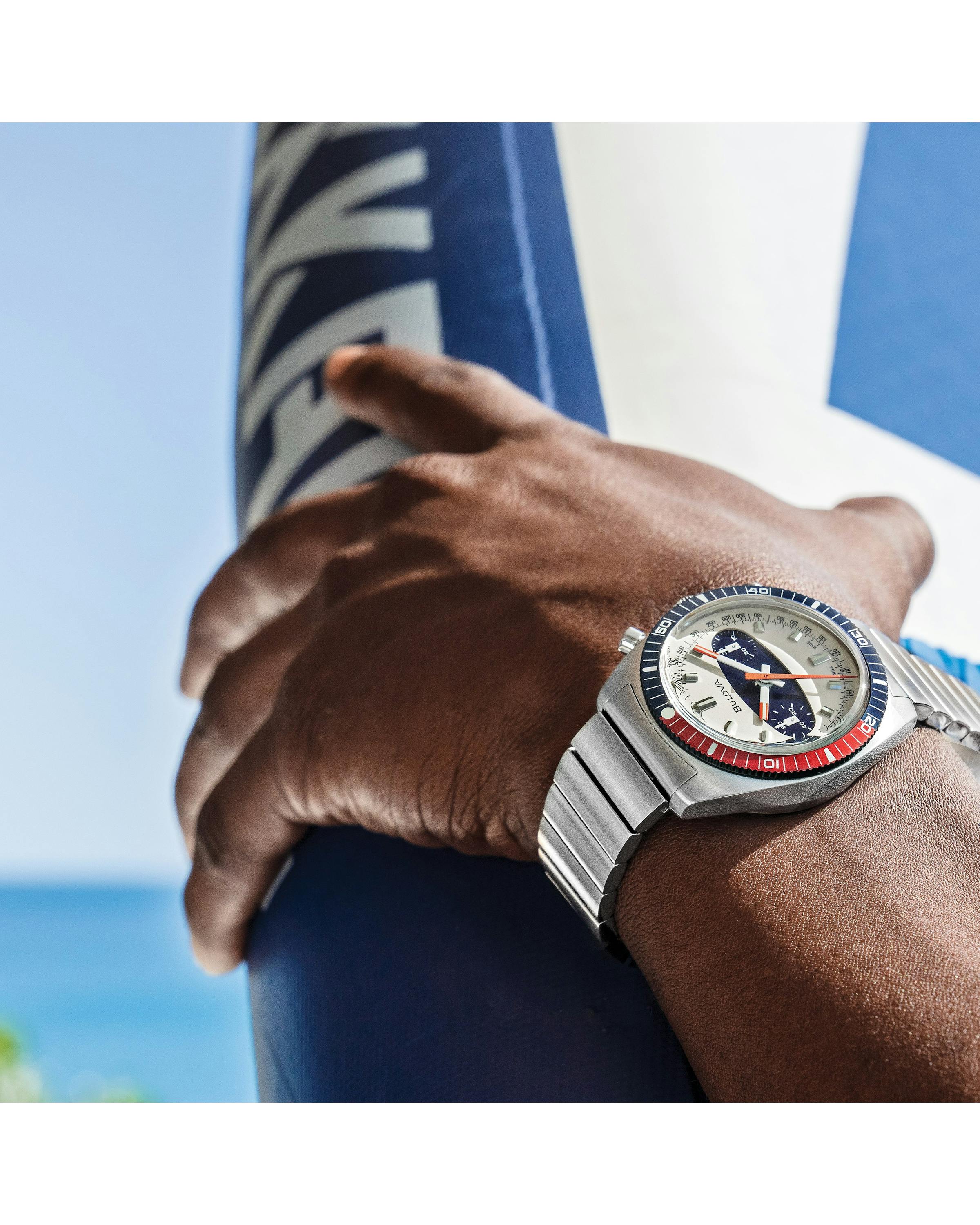 Bulova Chronograph A Watch Silver Chronograph Watches Huckberry