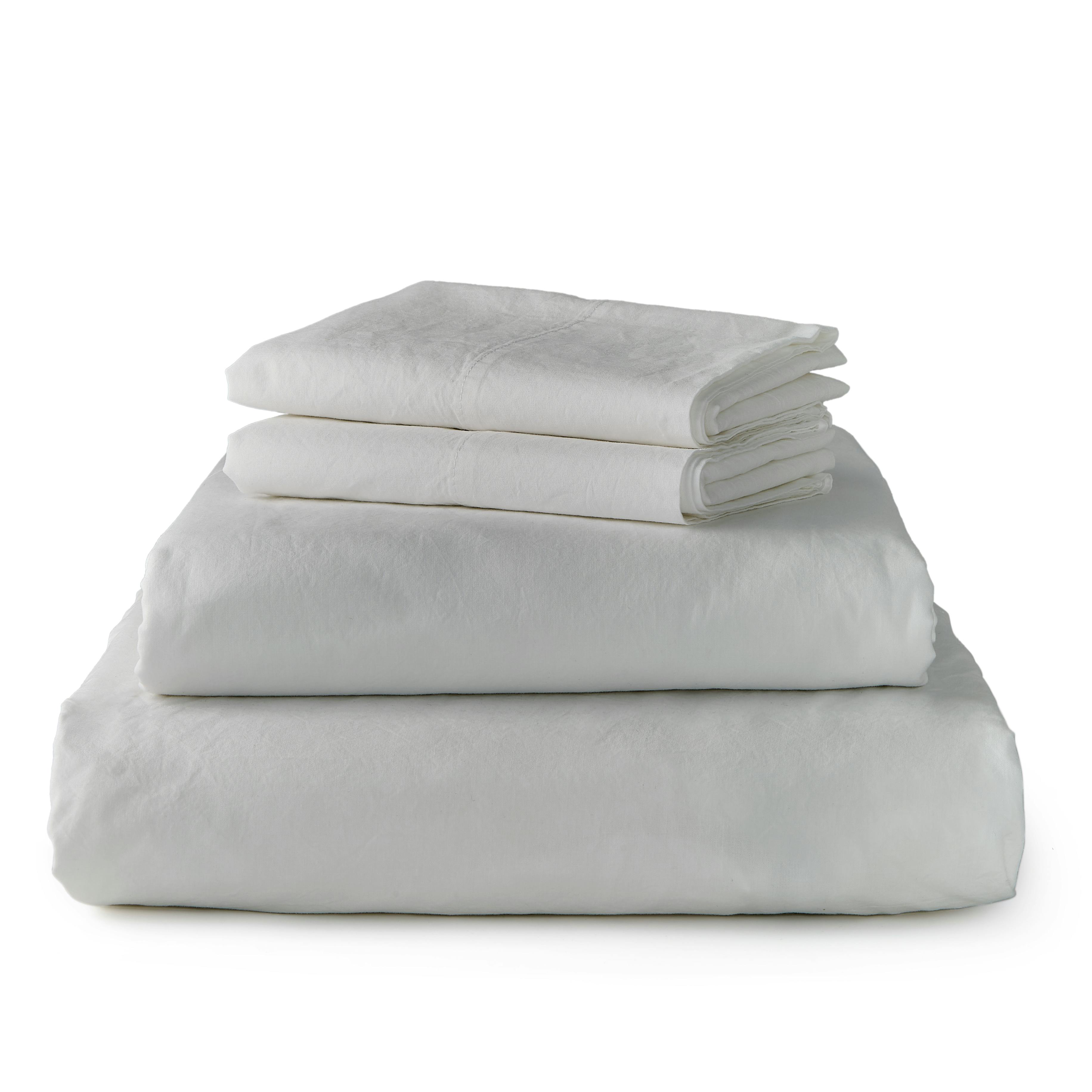 Percale Organic Cotton Sheet Set - King