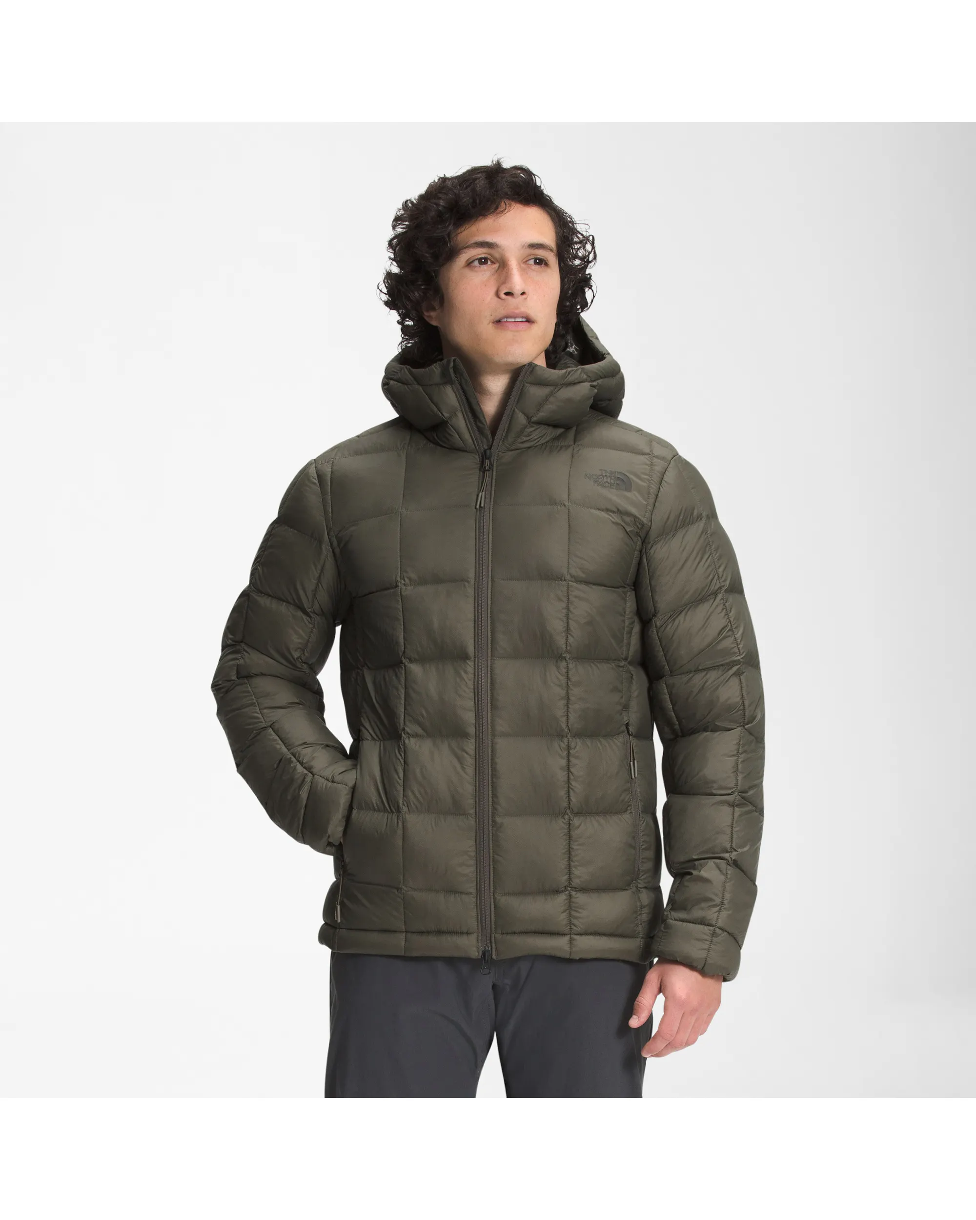 The North Face ThermoBall Super Hoodie Military Olive