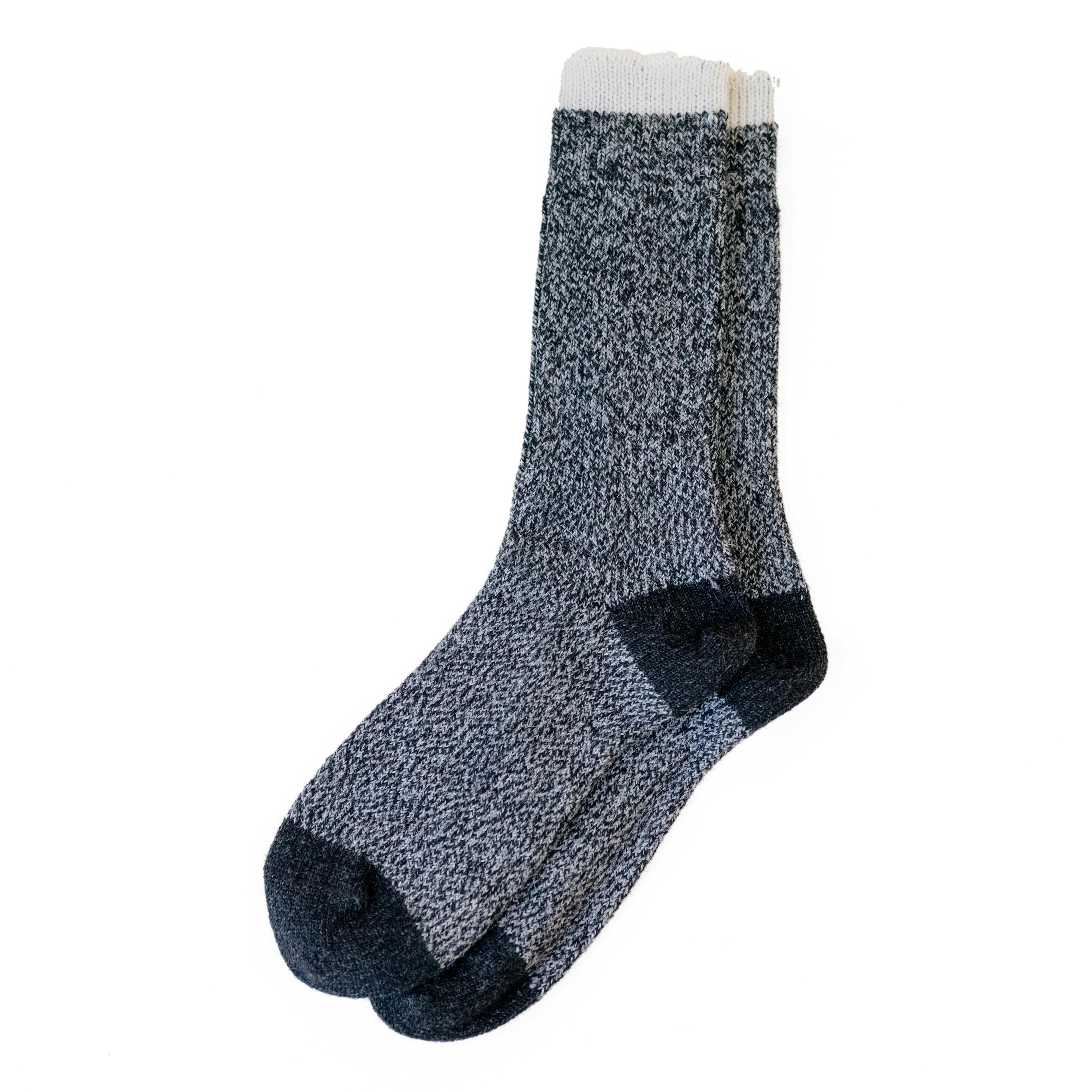 Melange Alpaca Socks