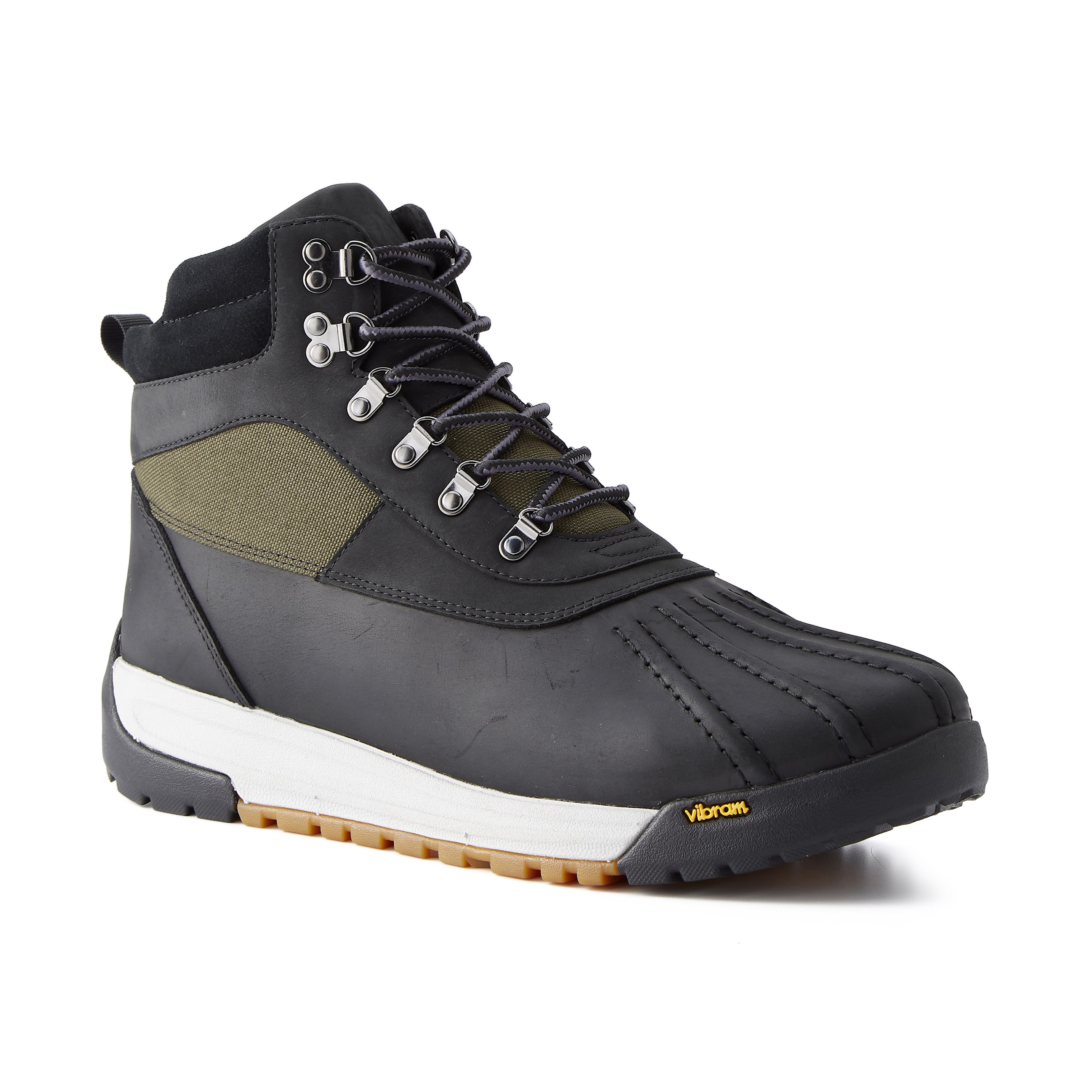 AllWeather Overland Boot Black/Army Green Hiking Boots Huckberry