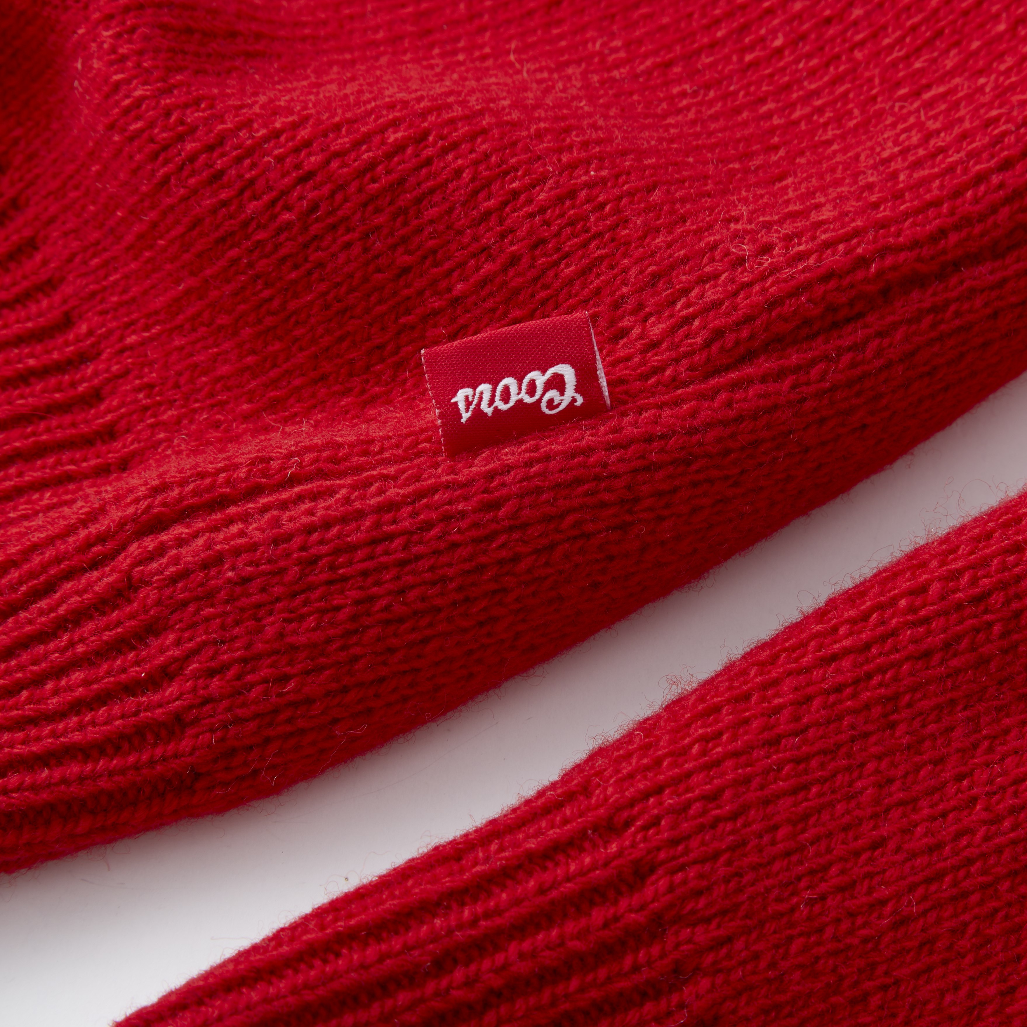 Huckberry x Coors Banquet Crew Sweater - Red | Crew Neck