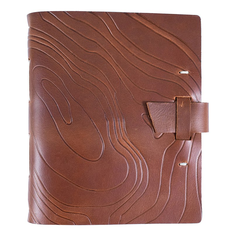 Rustico Topo Good Book Leather Journal Saddle Journals & Notebooks
