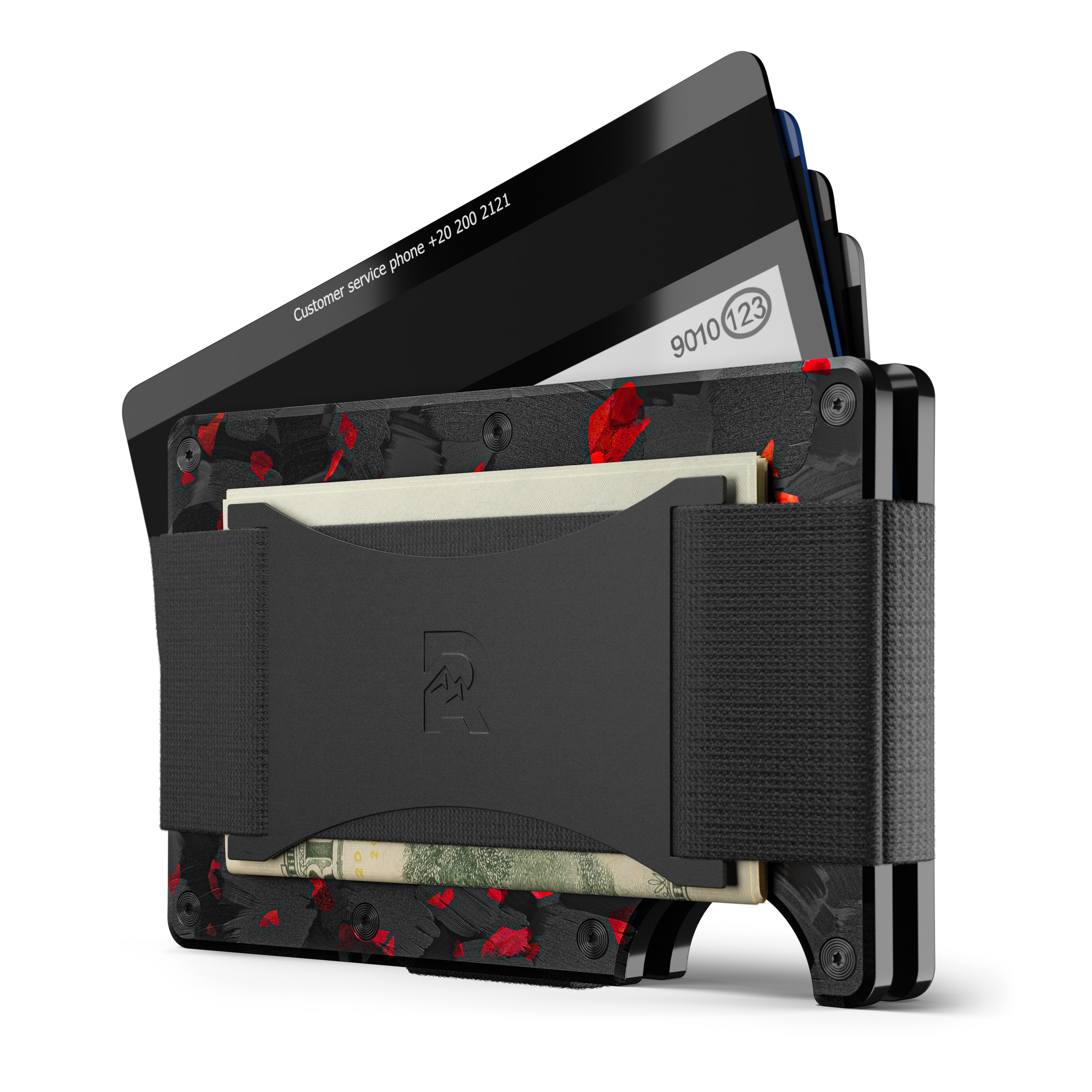 The Ridge Forged Carbon Money Clip Wallet