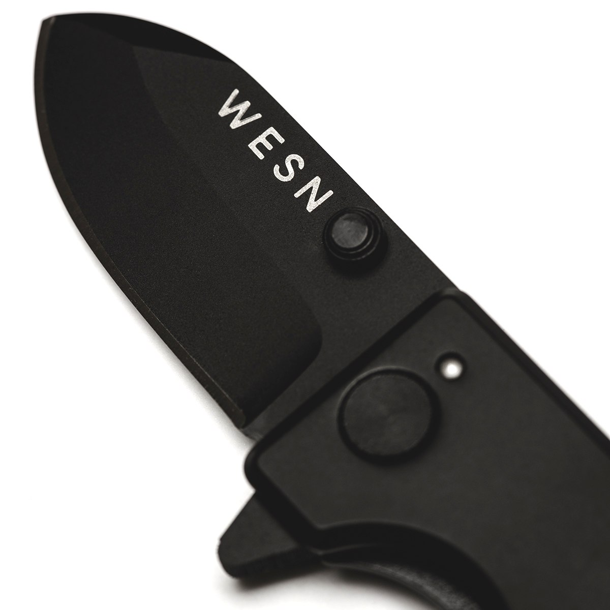 WESN The Microblade Keychain Knife Blacked Out Pocket Knives