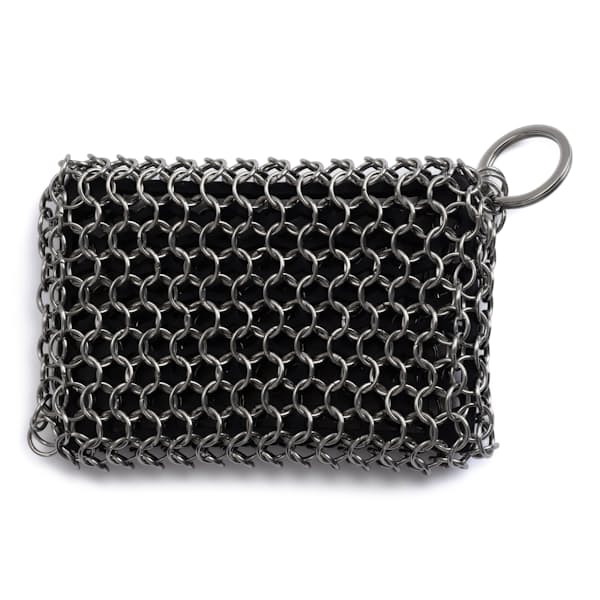 Chainmail Kitchen Cast Iron Pan Scrubber 8 X 8 - China Chain Mail
