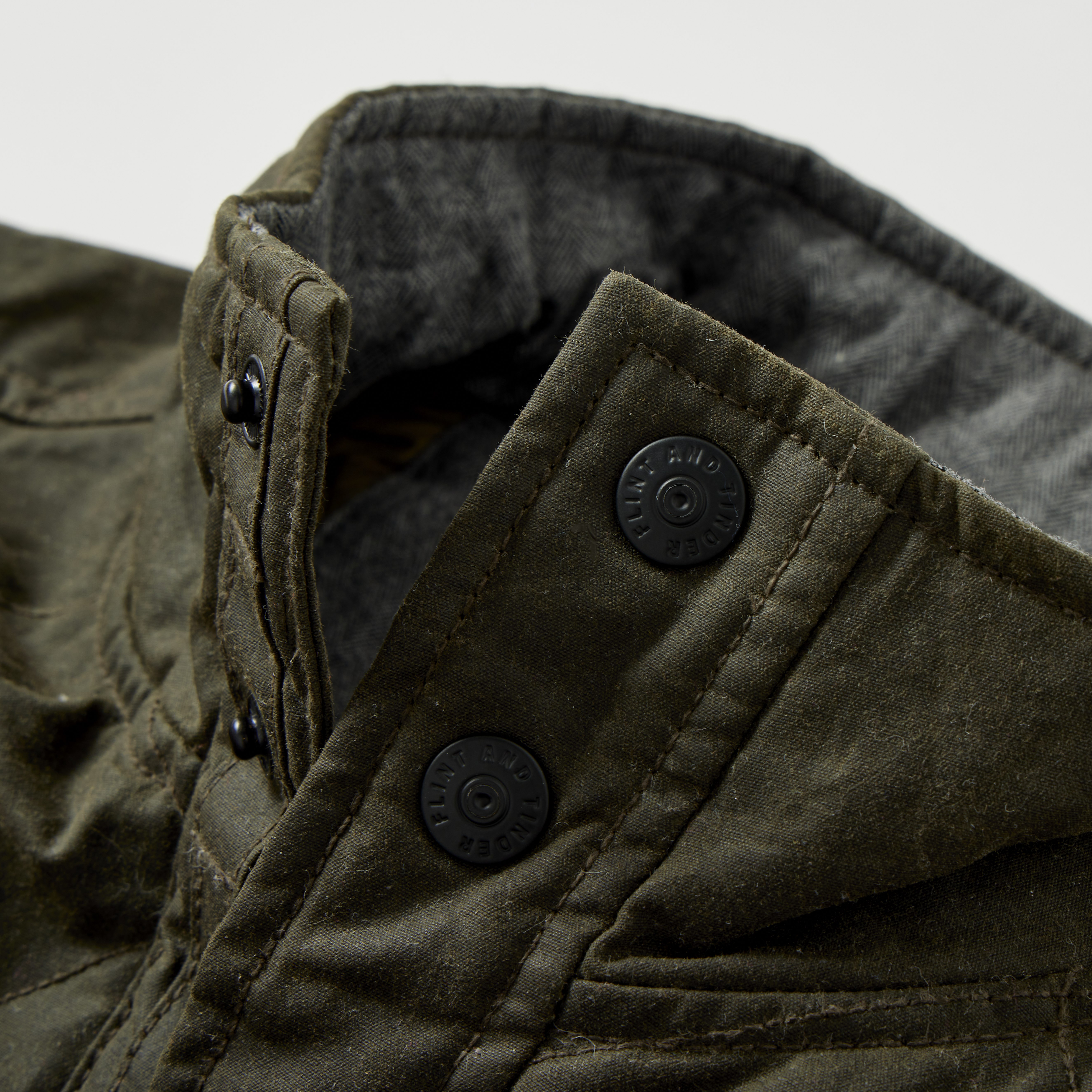 Flint and Tinder Quilted Waxed Vest - Dark Forest | Vests | Huckberry